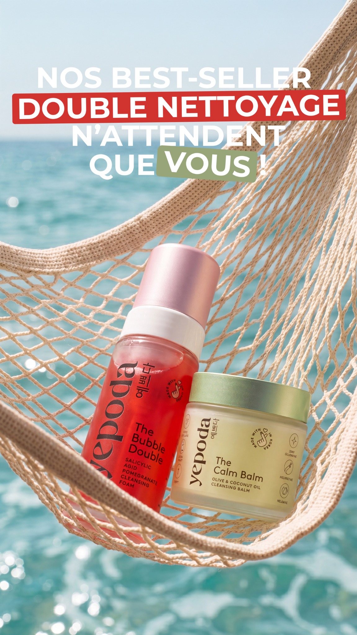 Yepoda.fr Facebook ad from Jul 7, 2026