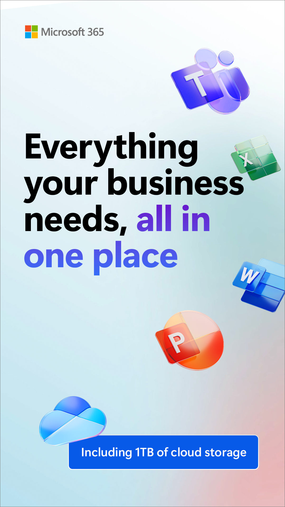 Microsoft 365 Facebook ad