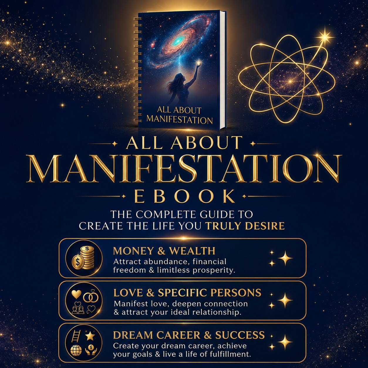 Unitedbylife Facebook ad: All about Manifestation