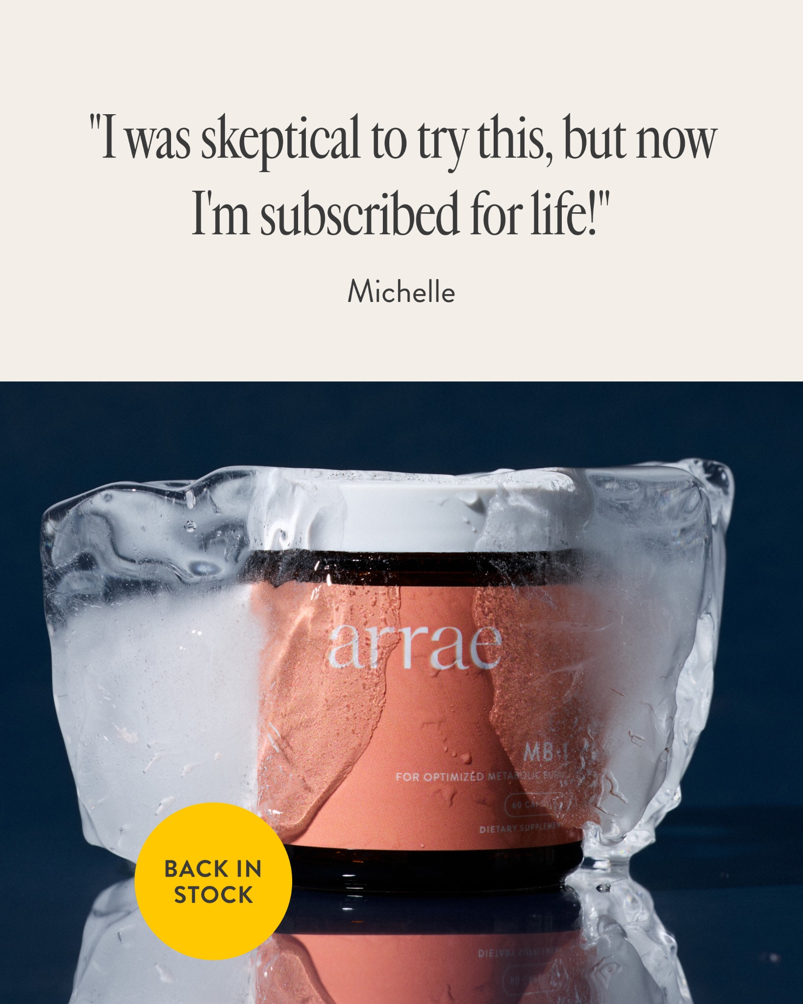 Arrae Facebook ad