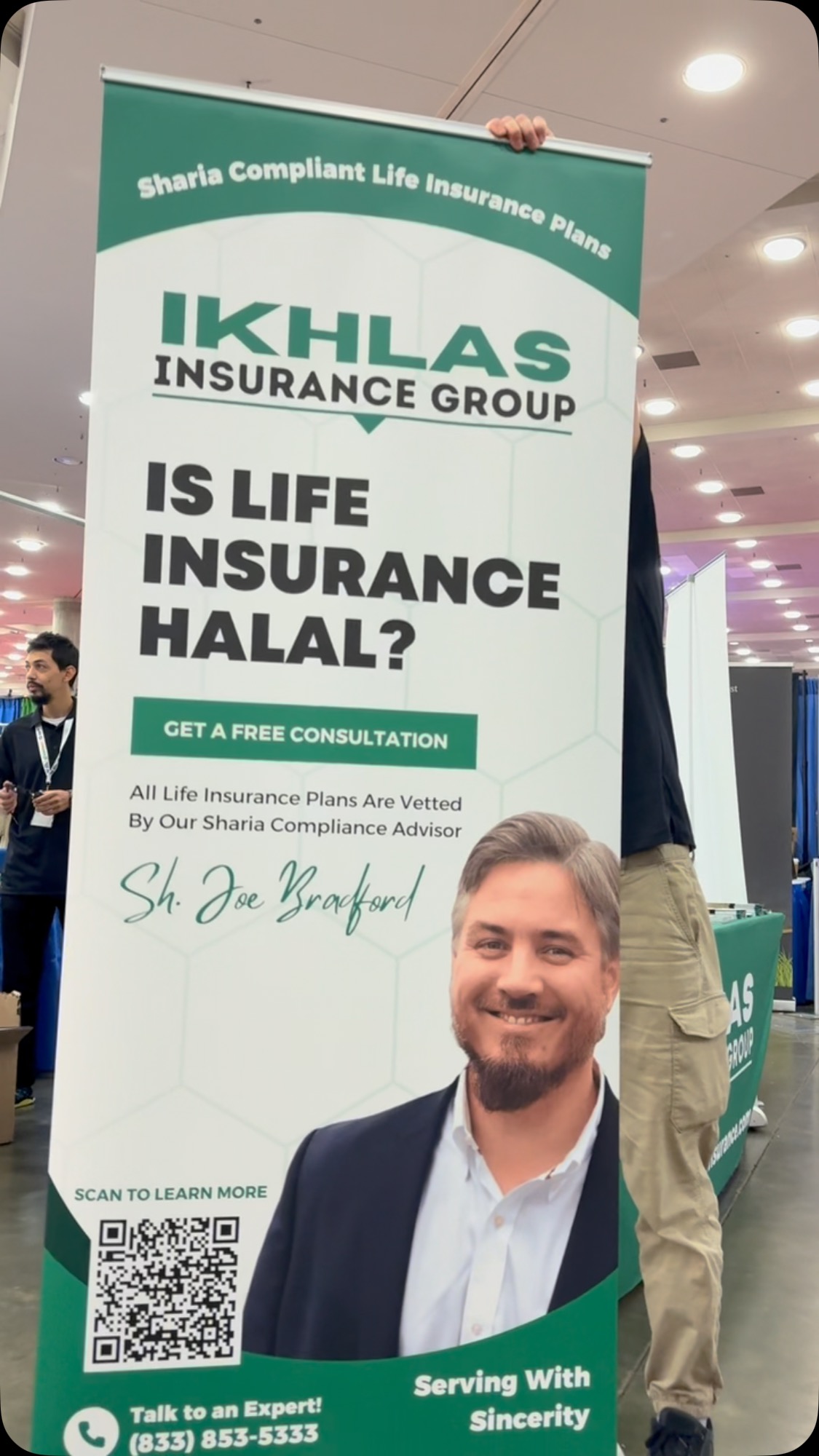 Ikhlas Insurance Group Facebook ad: Zero-Cost Coverage Through Ikhlas, No Medical Exam