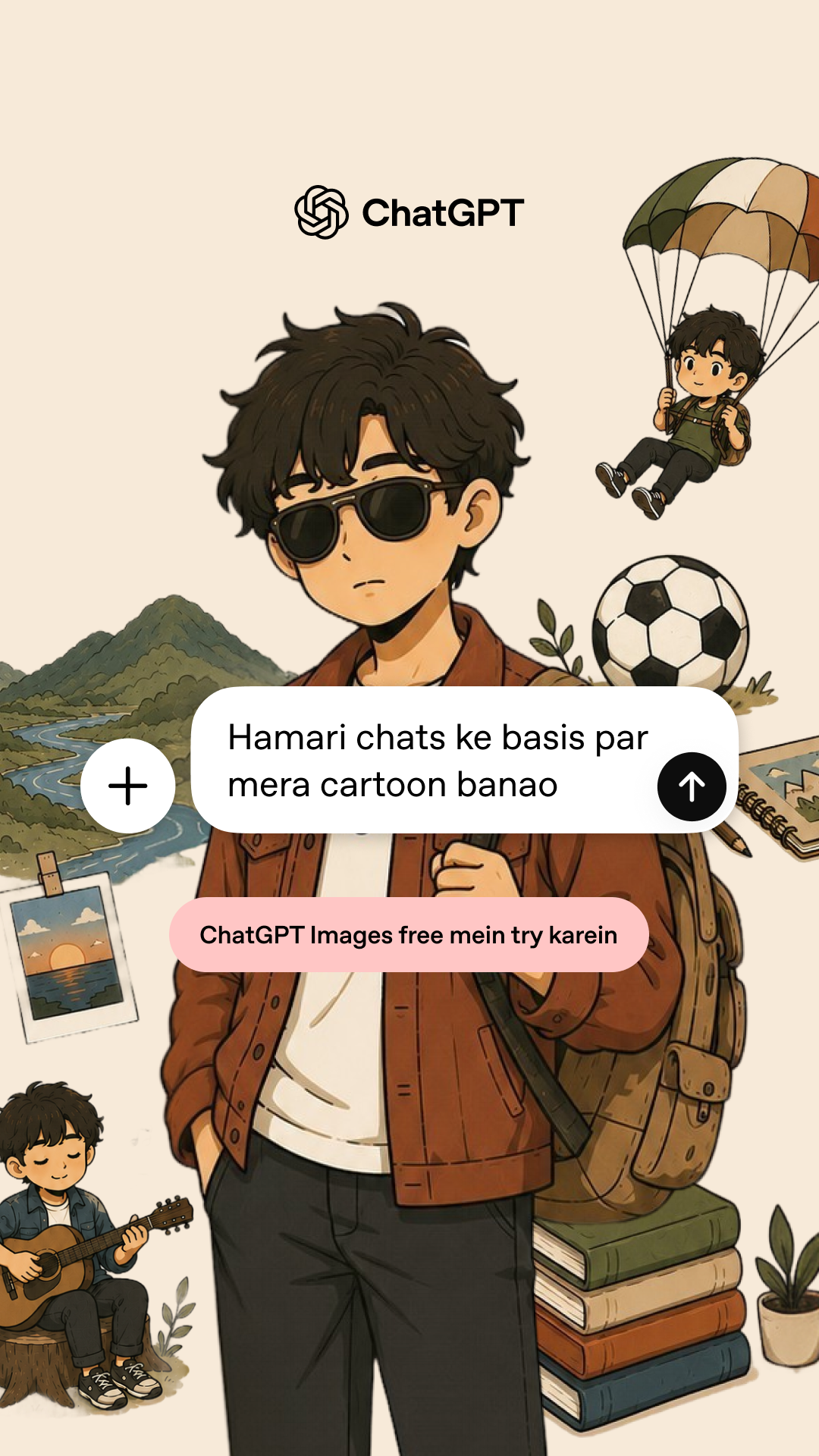 ChatGPT Facebook ad