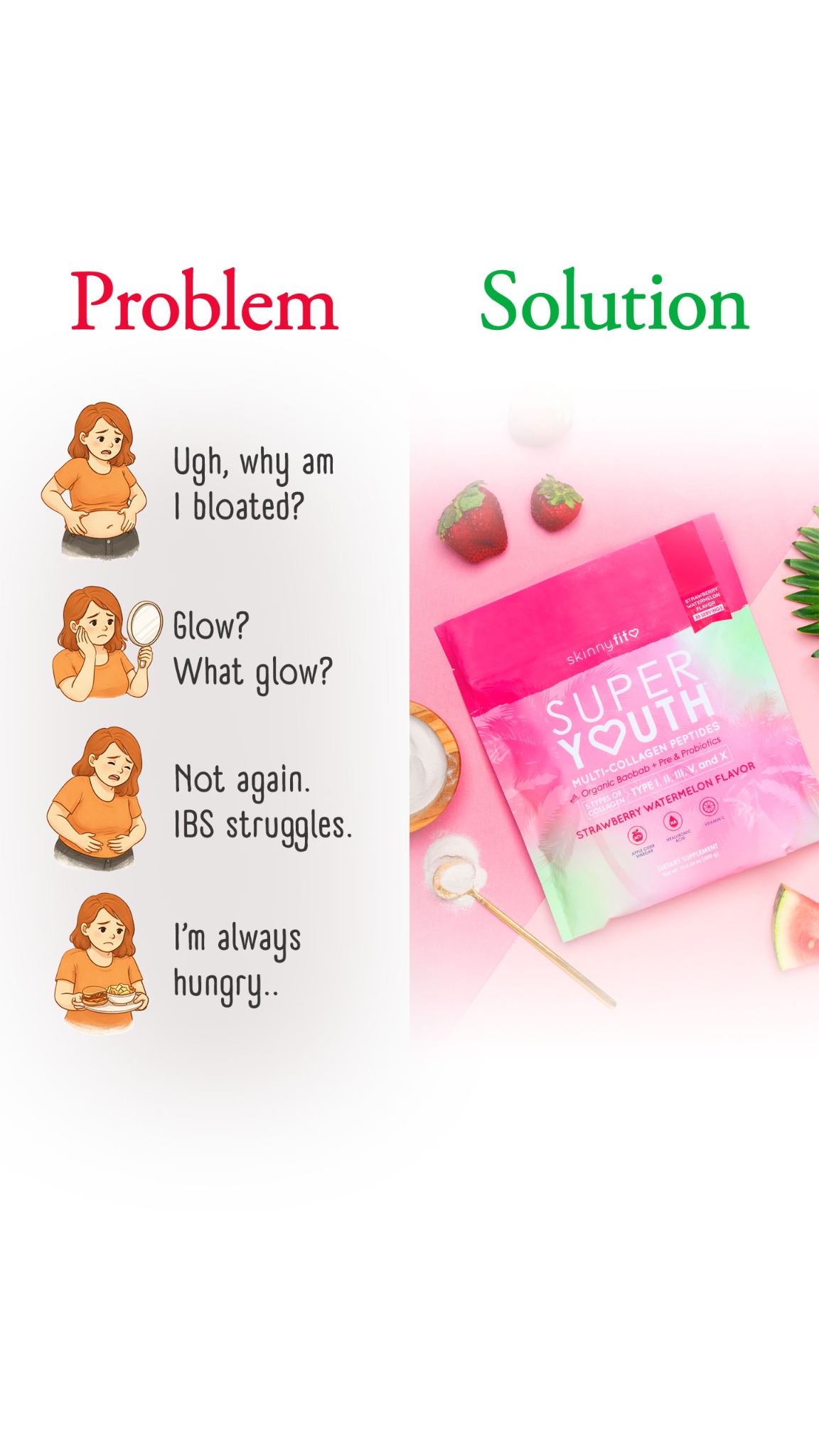 SkinnyFit Facebook ad