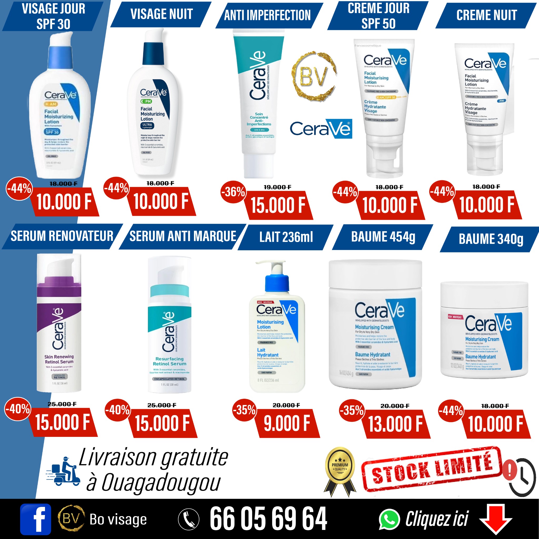 Bo Visage Facebook ad