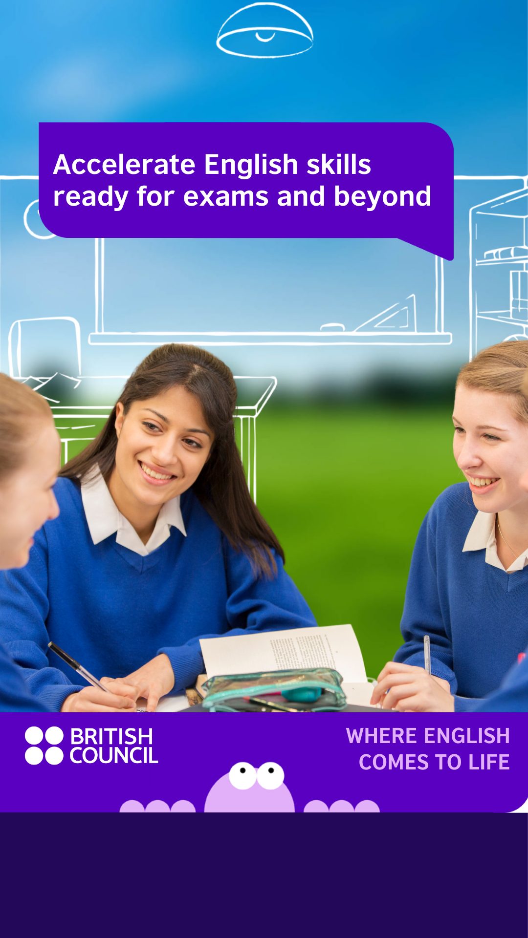 British Council India Facebook ad