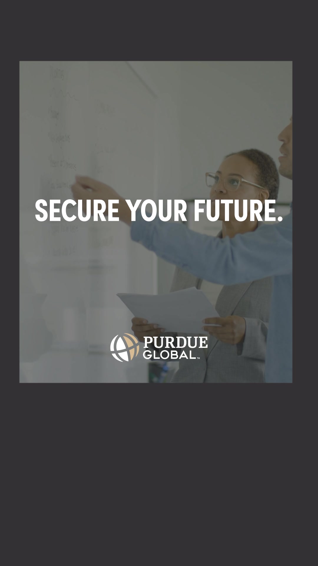 Purdue Global Facebook ad: Bachelor’s Degree Classes Start Soon.
