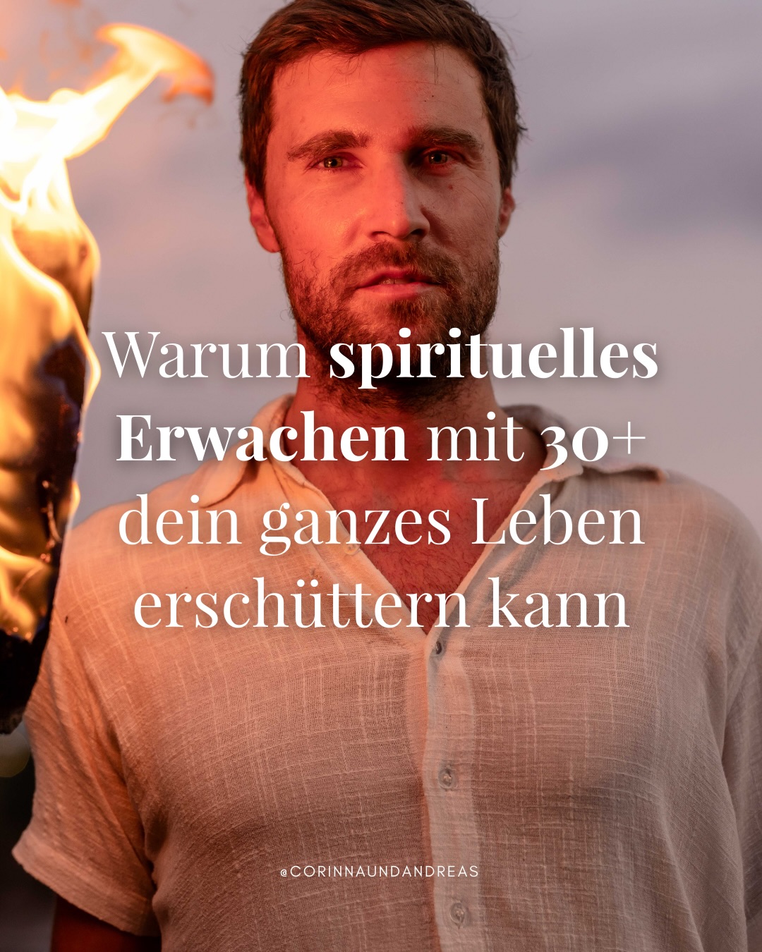 Corinna & Andreas - Energetisches Coaching Facebook ad: Die meisten Menschen merken erst sehr spät, dass…