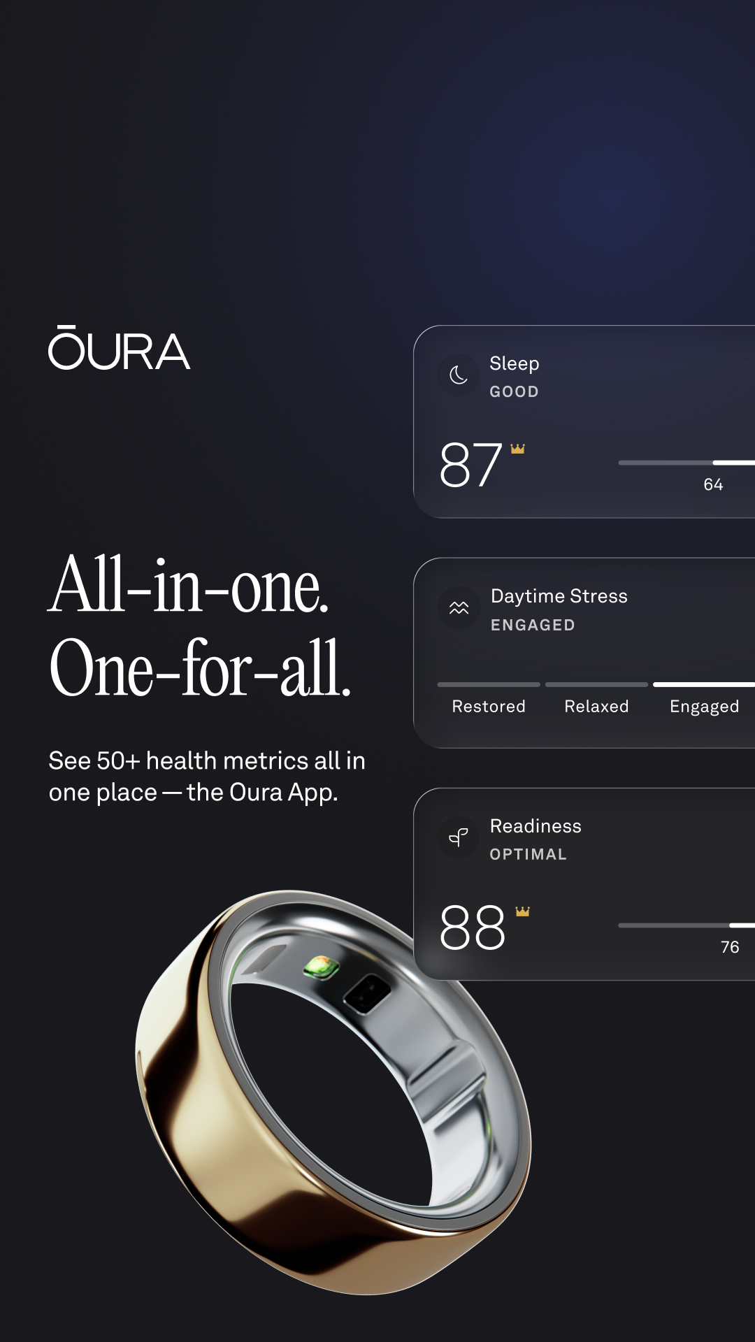 ŌURA Facebook ad