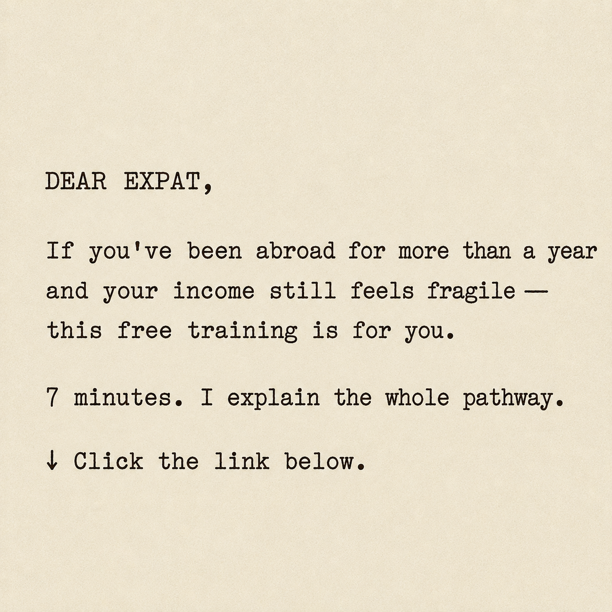 Empath Closing School Facebook ad: Exciting Opportunity For Native/Fluent English Speakers