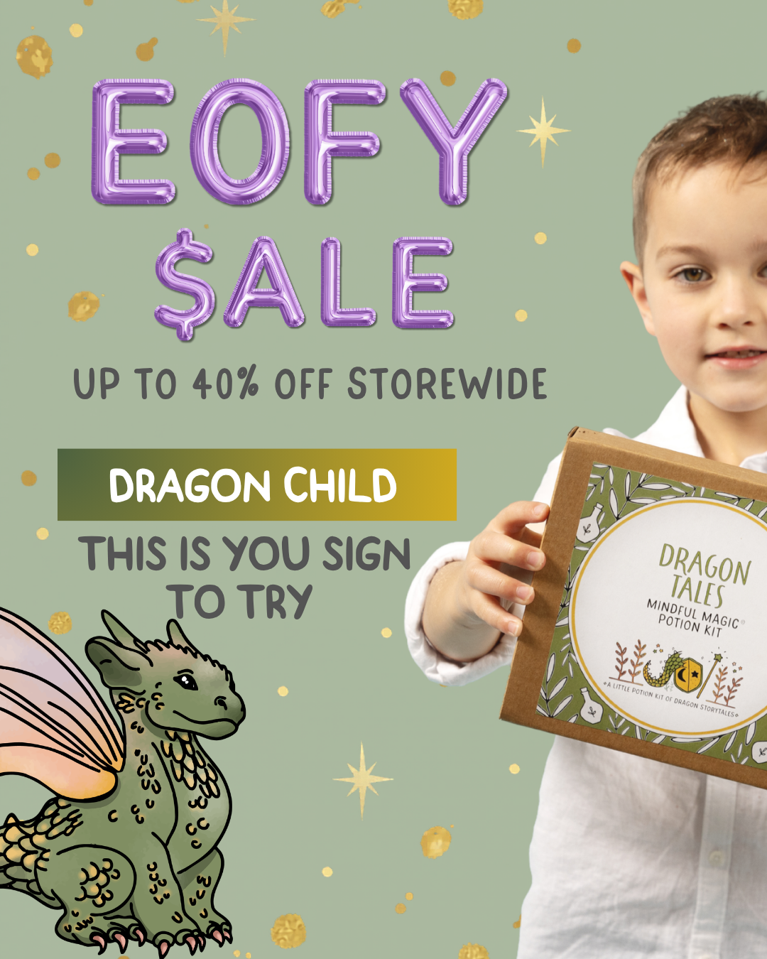 The Little Potion Co Facebook ad