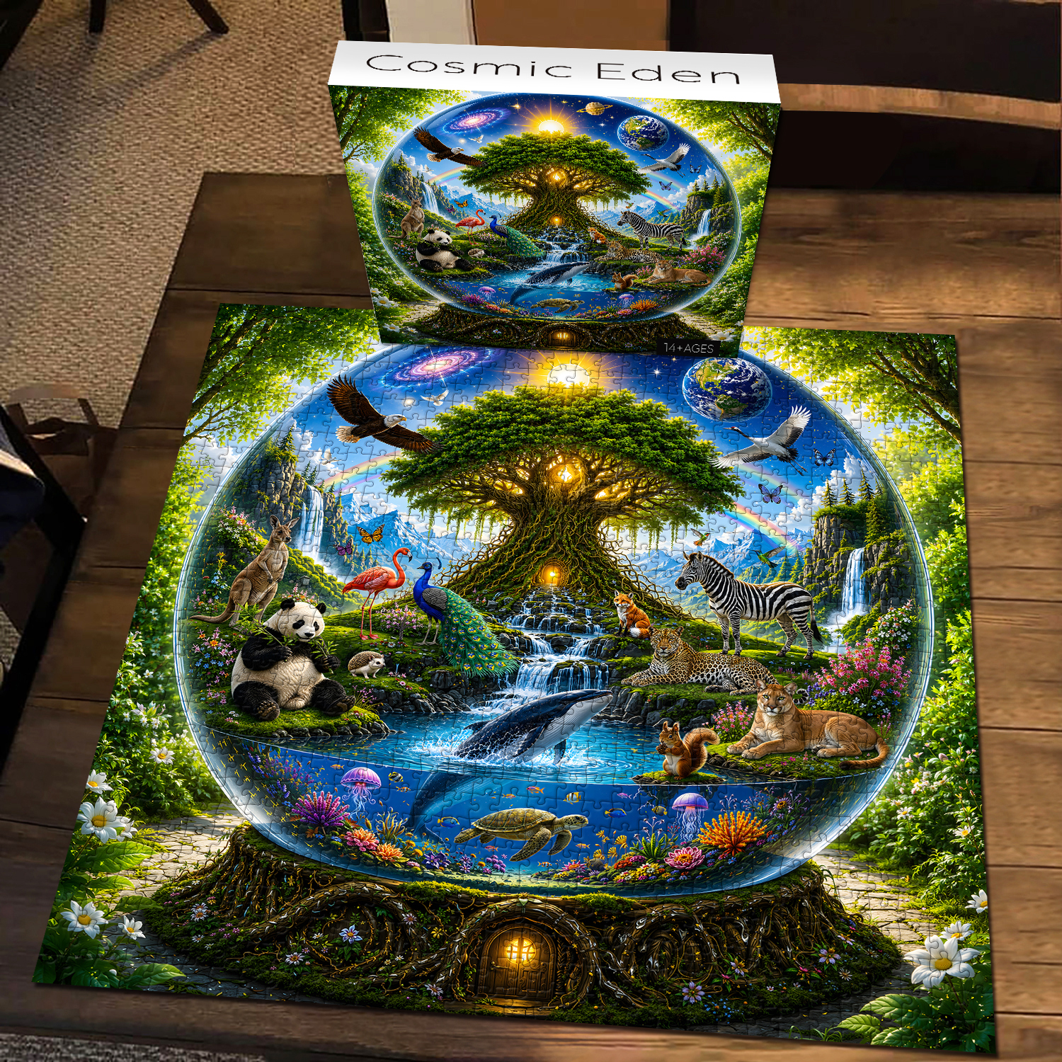 Fun-Puzzle Facebook ad