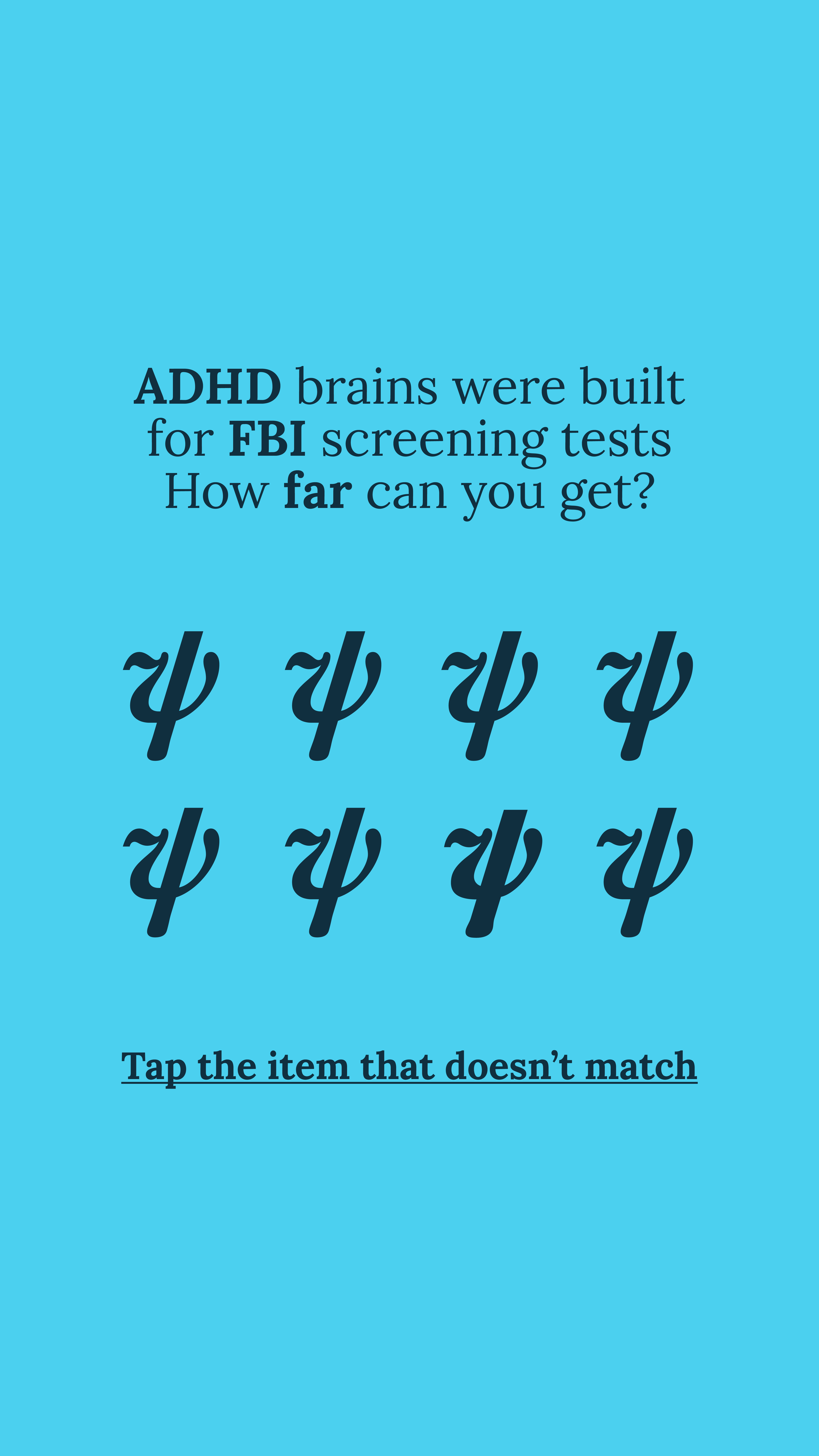 Brain Health Check Facebook ad
