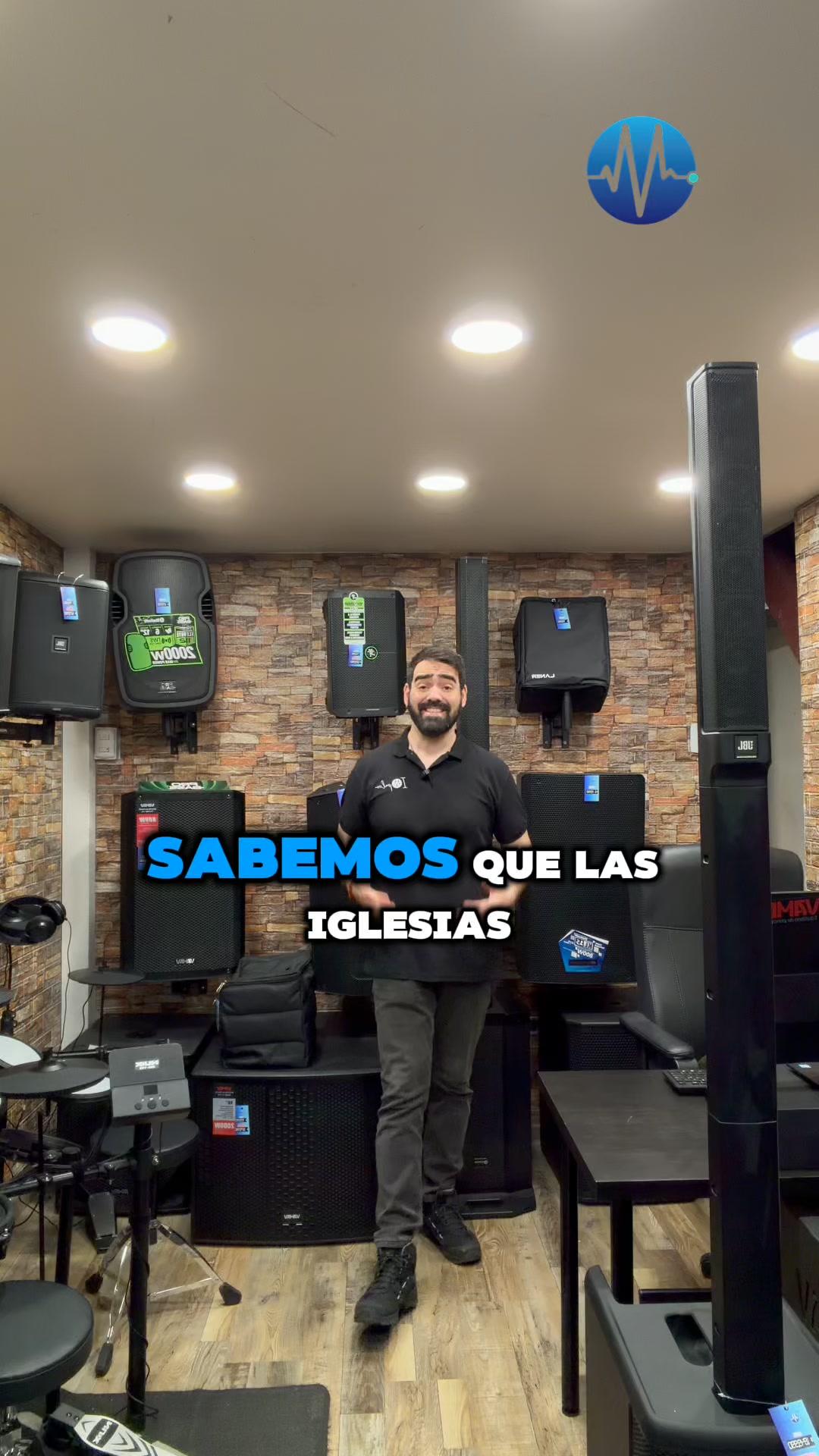 Impulzo.cl Facebook ad: Mejora el Sonido de tu Iglesia