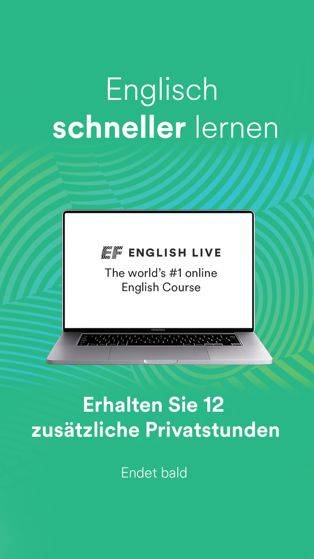 EF English Live Global Facebook ad