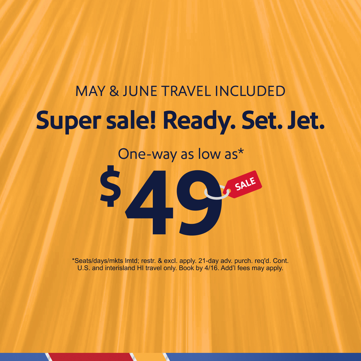 Southwest Airlines Facebook ad