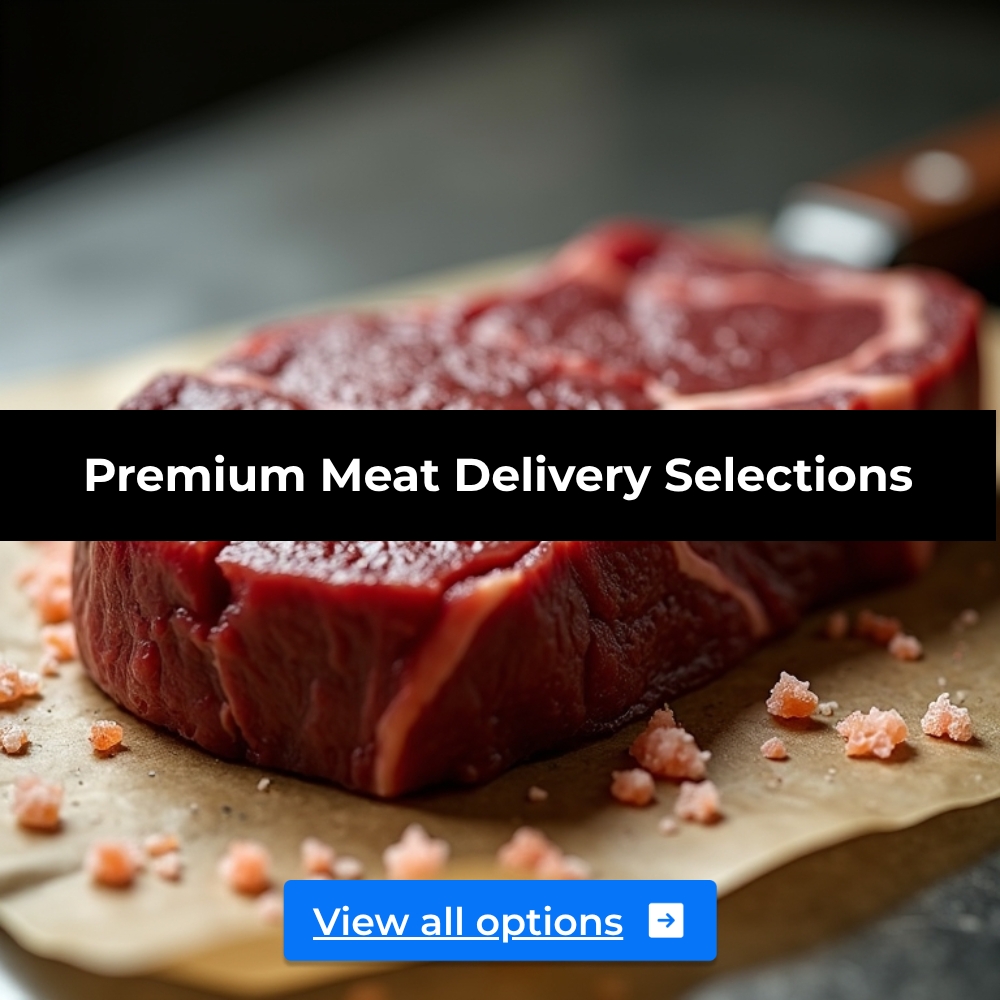 SwiftResults Today Facebook ad: Premium Meat Delivery Selections.