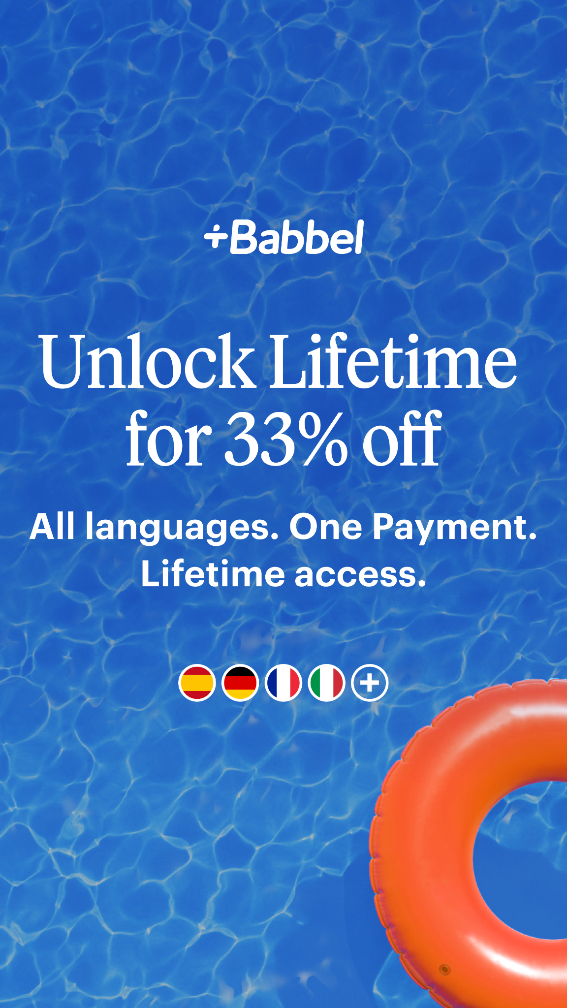 Babbel Facebook ad