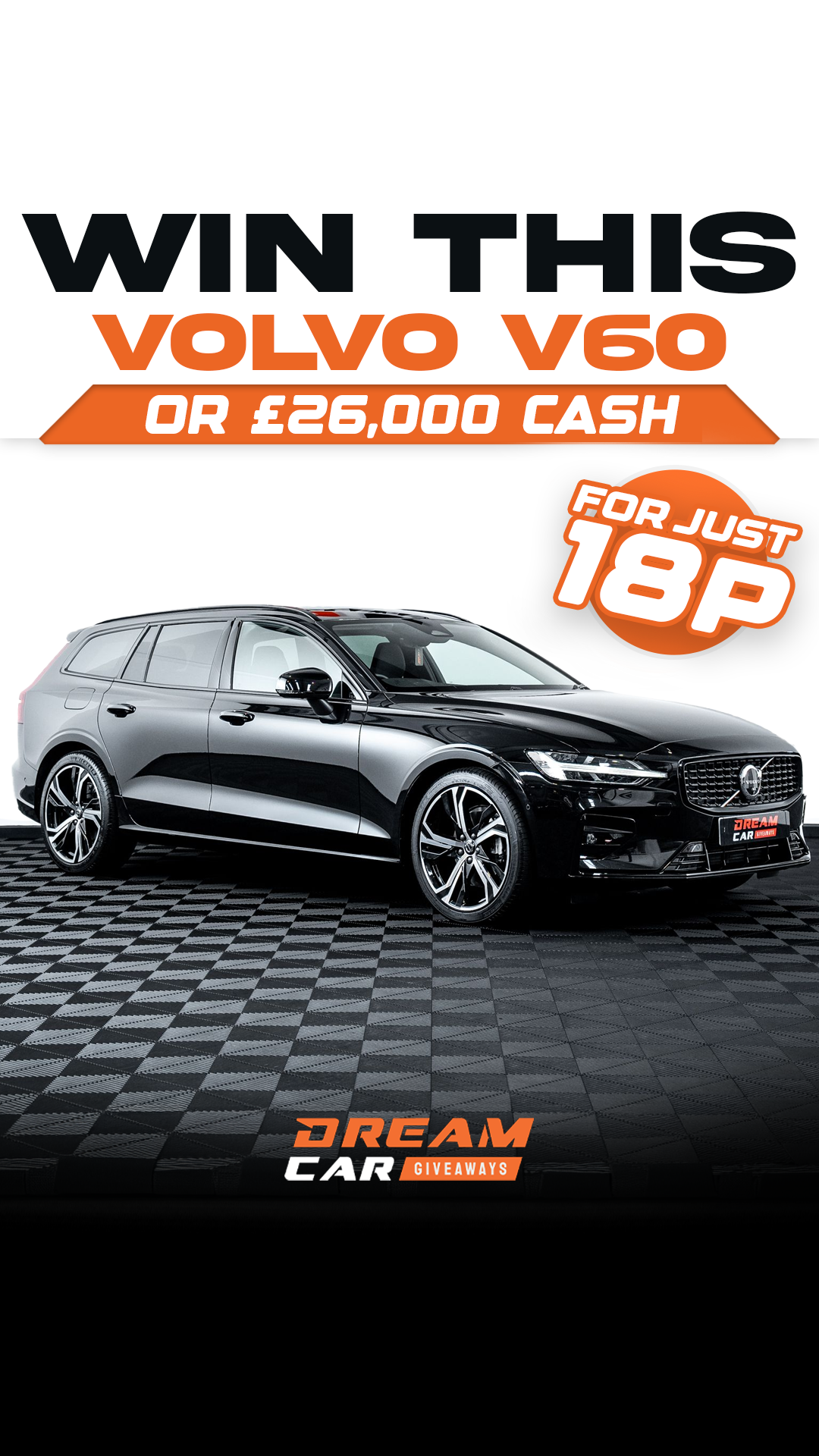 Dream Car Giveaways Facebook ad