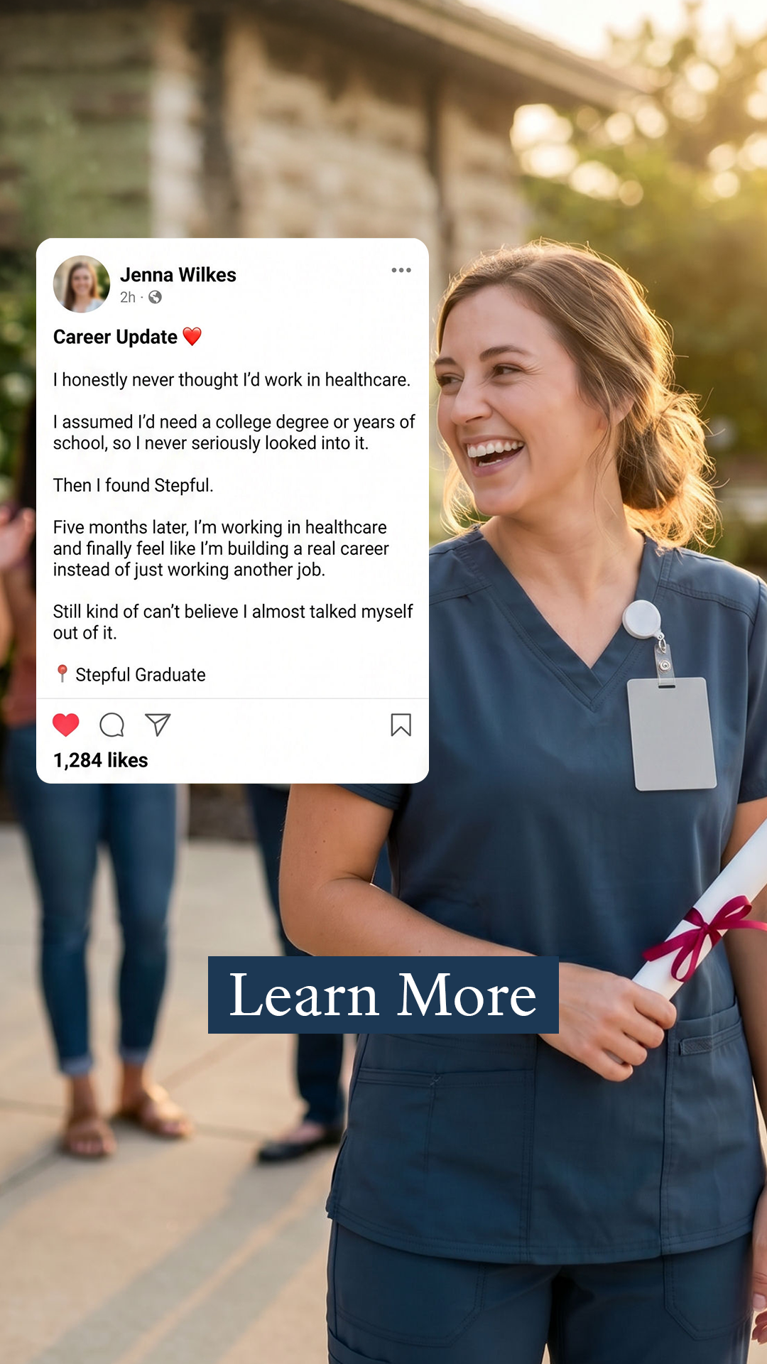 Stepful Facebook ad from Aug 5, 2026