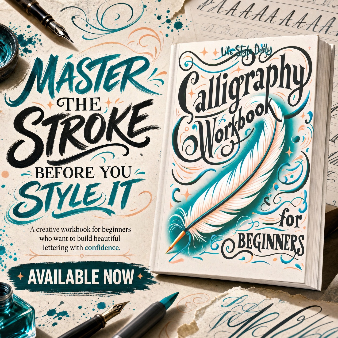 studiomorefolio Facebook ad: Your lettering does not look bad because you…