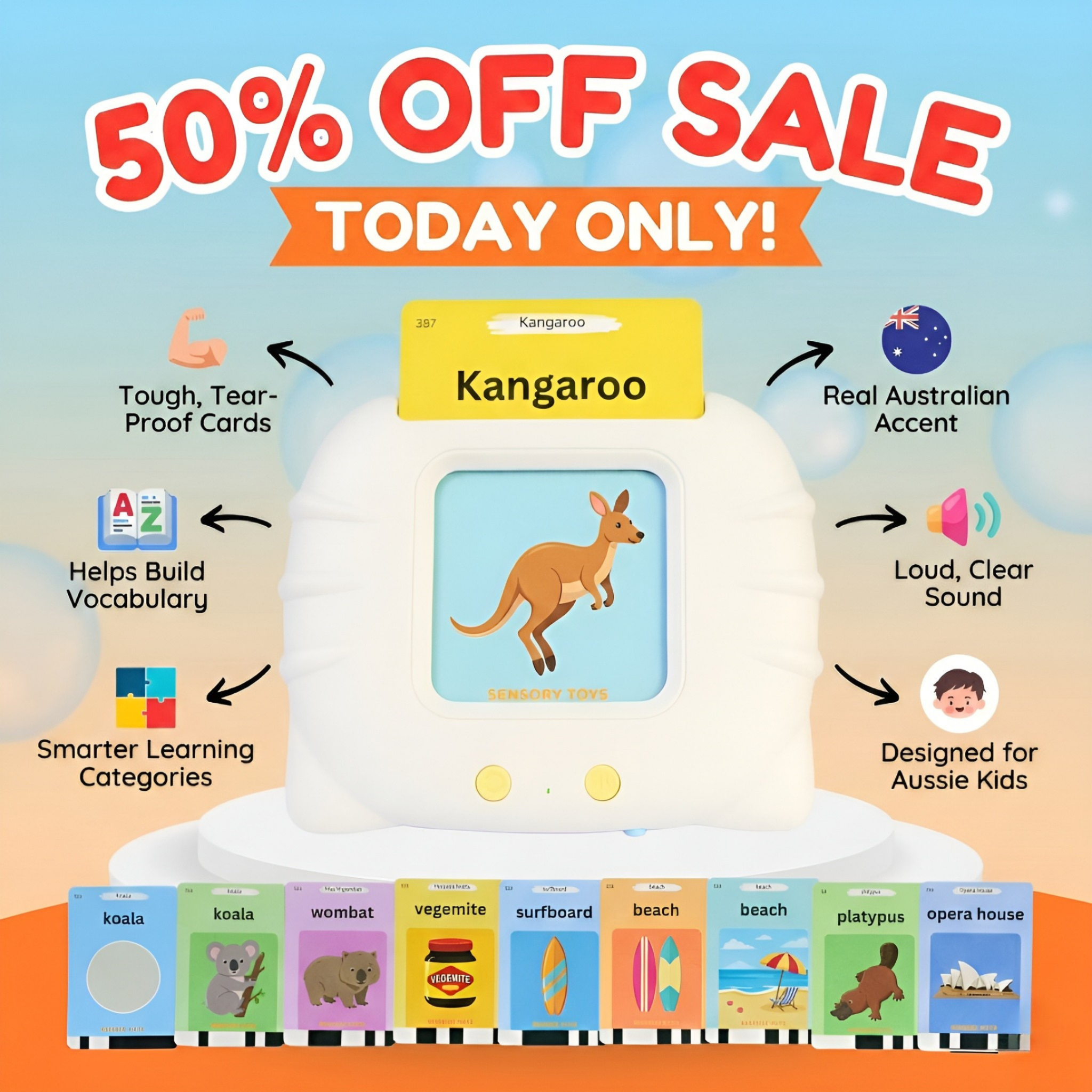 Sensory Toys Facebook ad