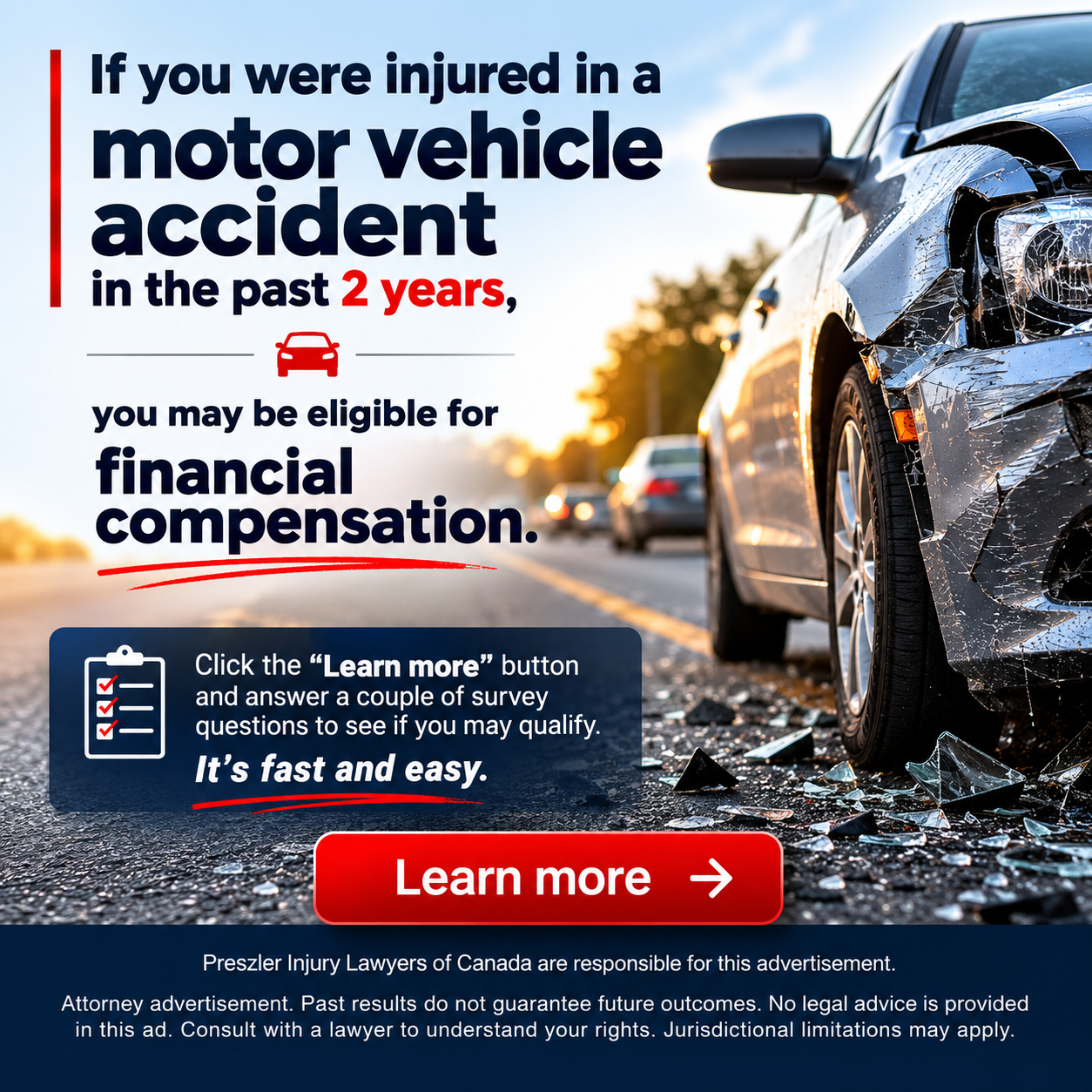 Claimant Legal Help Facebook ad: See if You May Qualify