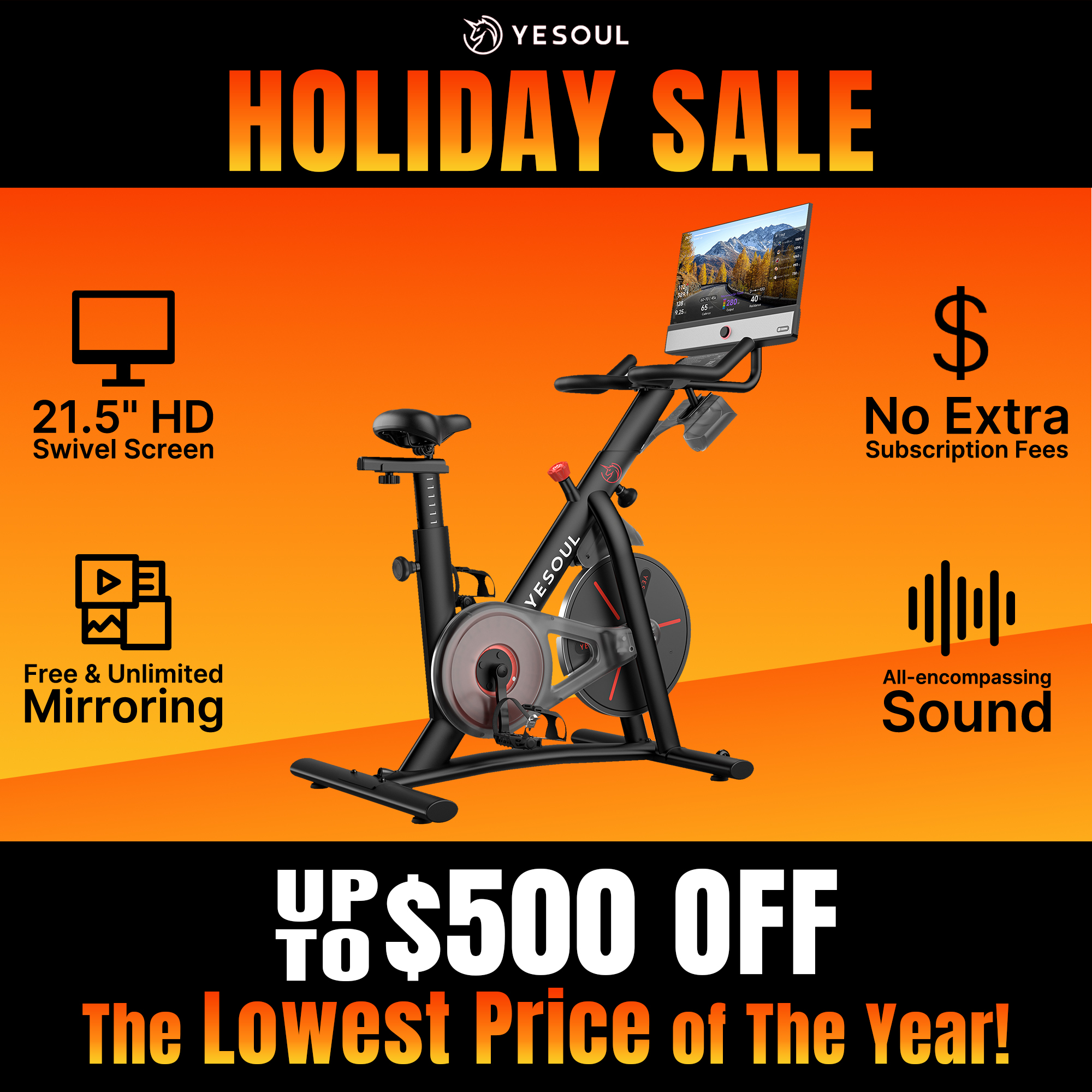 Yesoul Fitness Australia Facebook ad