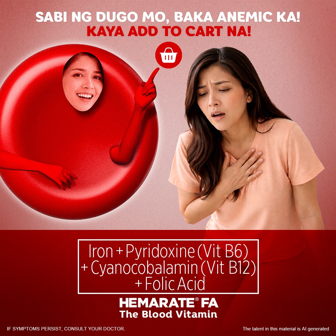 Hemarate FA Facebook ad: The Blood Vitamin
