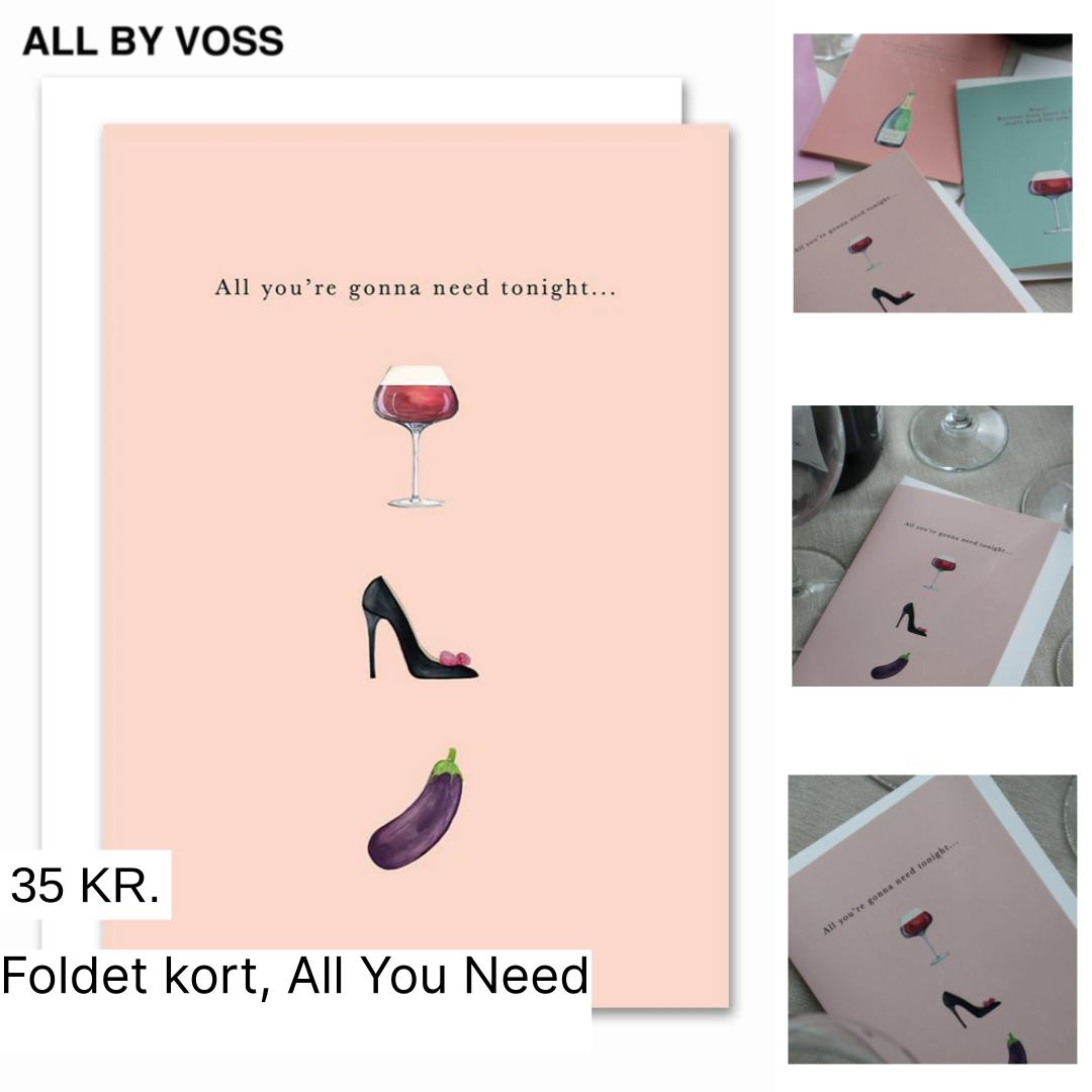 All By Voss Facebook ad: Unikke produkter, du ikke finder andre steder