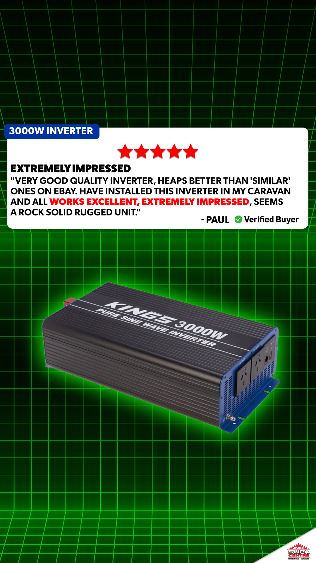 4WDSupacentre.com.au Facebook ad