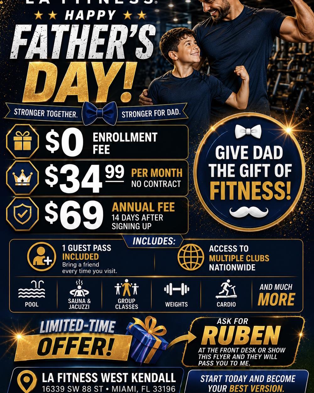 LAFitnessMiami Facebook ad