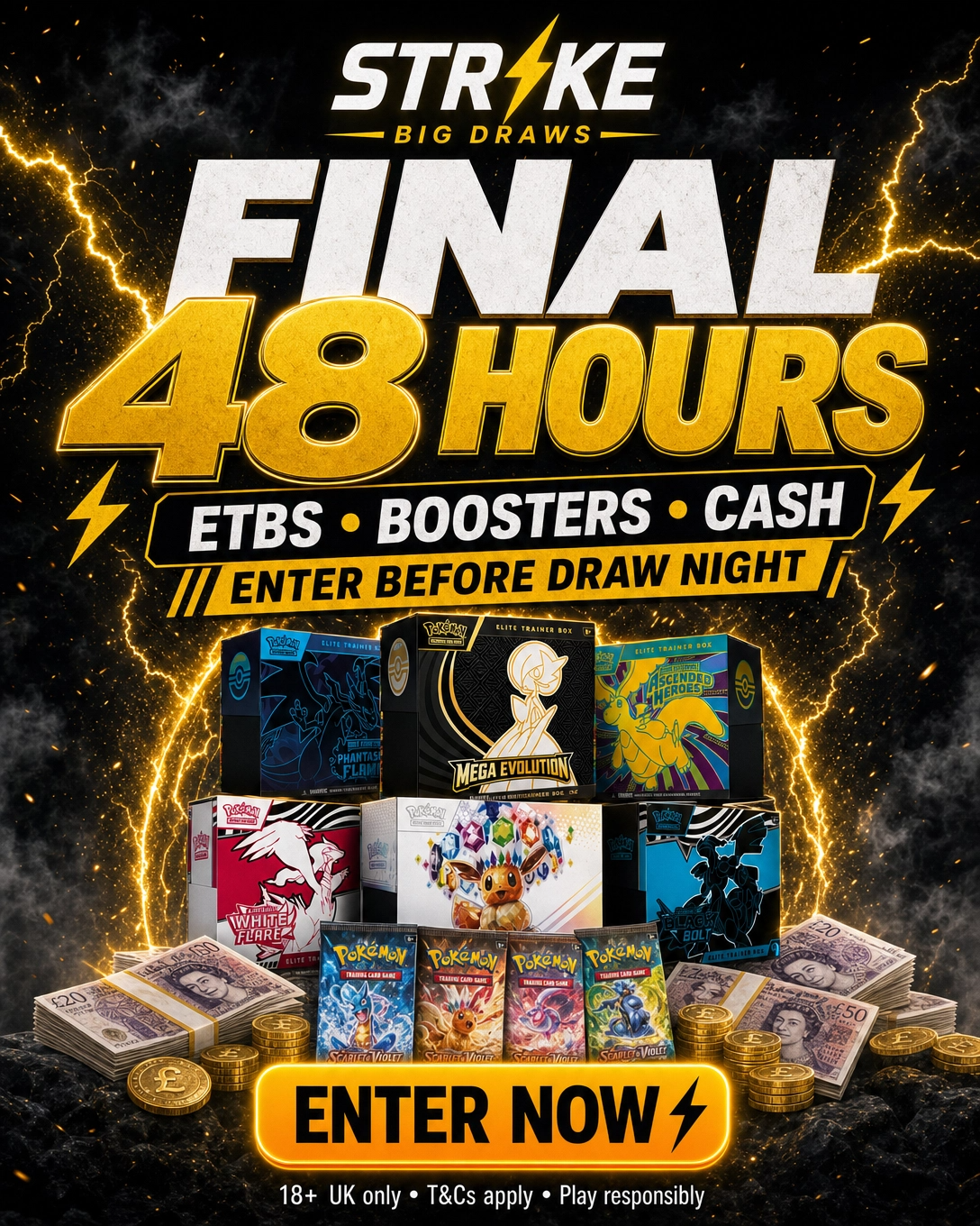 Strike Big Draws Facebook ad