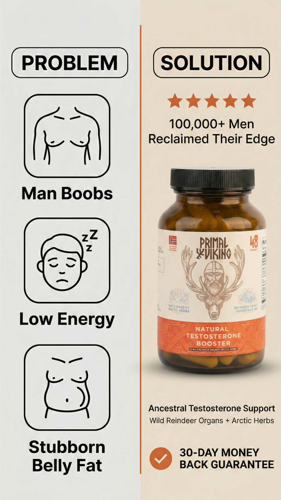 Primal Viking Facebook ad