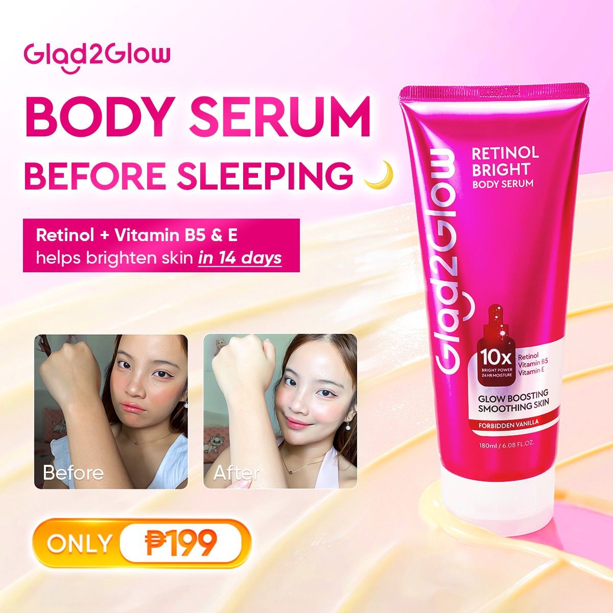 Glad2Glow'Philippines Facebook ad