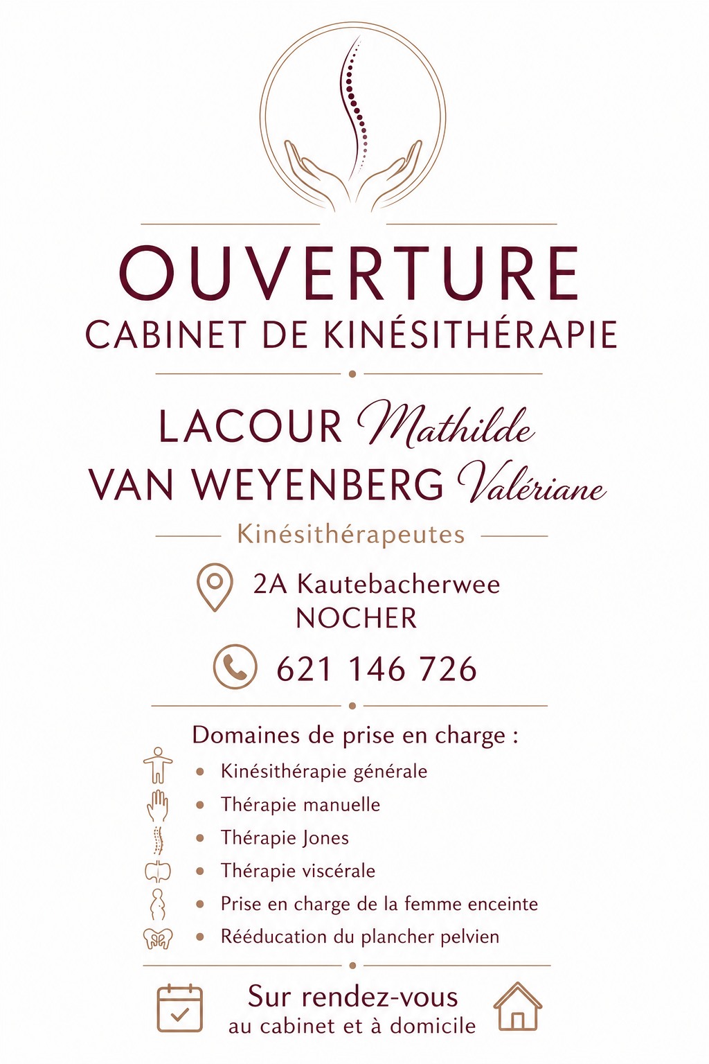 Kiné Nacher Facebook ad: Cabinet de kiné à Nocher