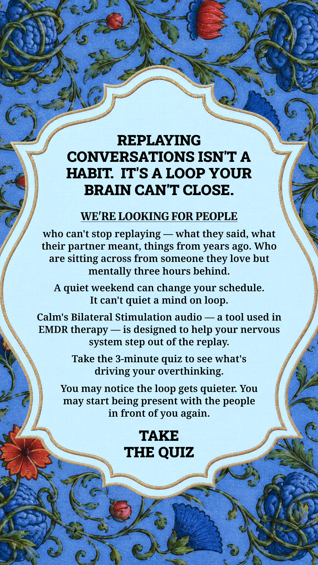 Calm Facebook ad