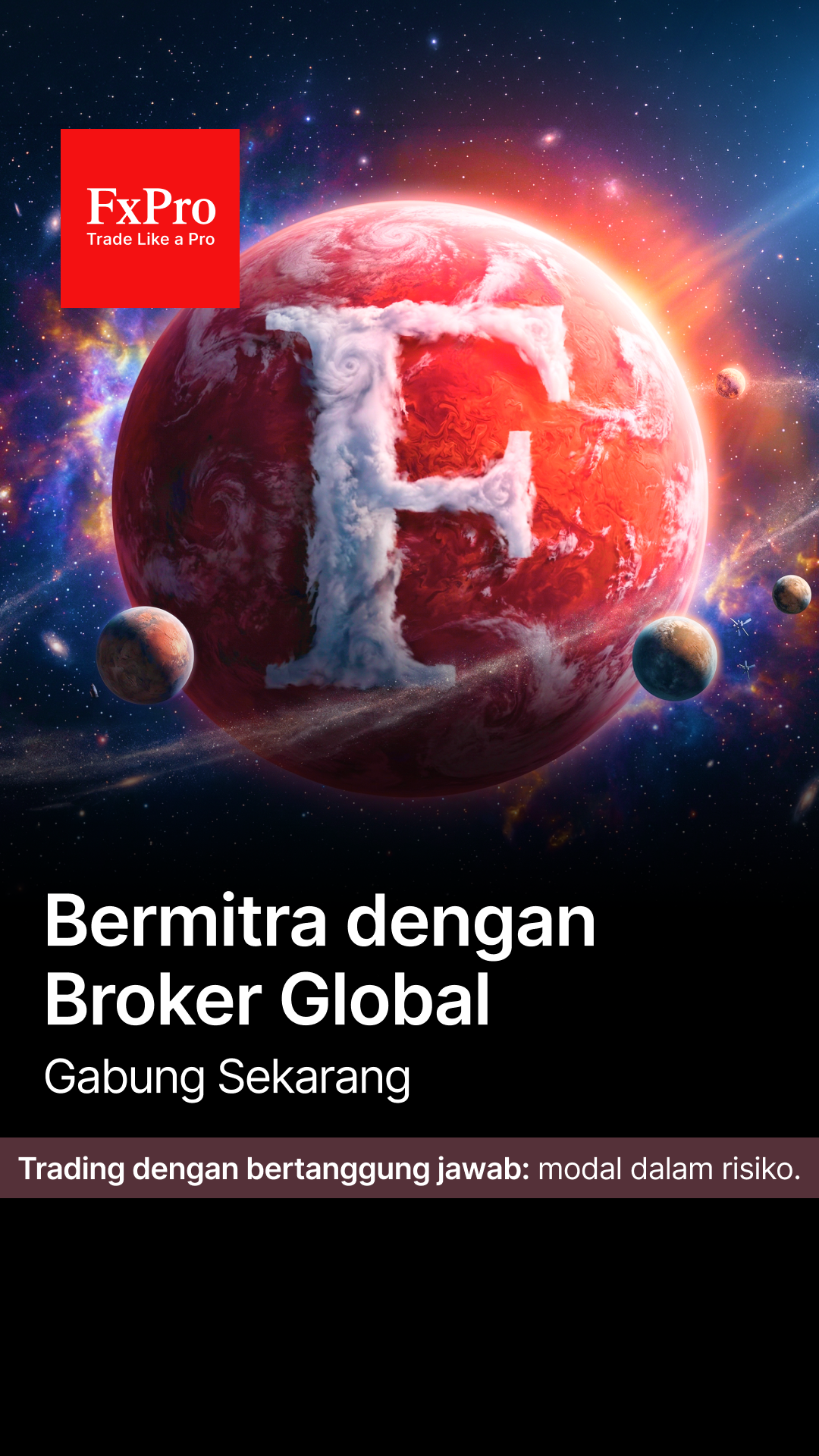 FxPro Trading Broker Facebook ad
