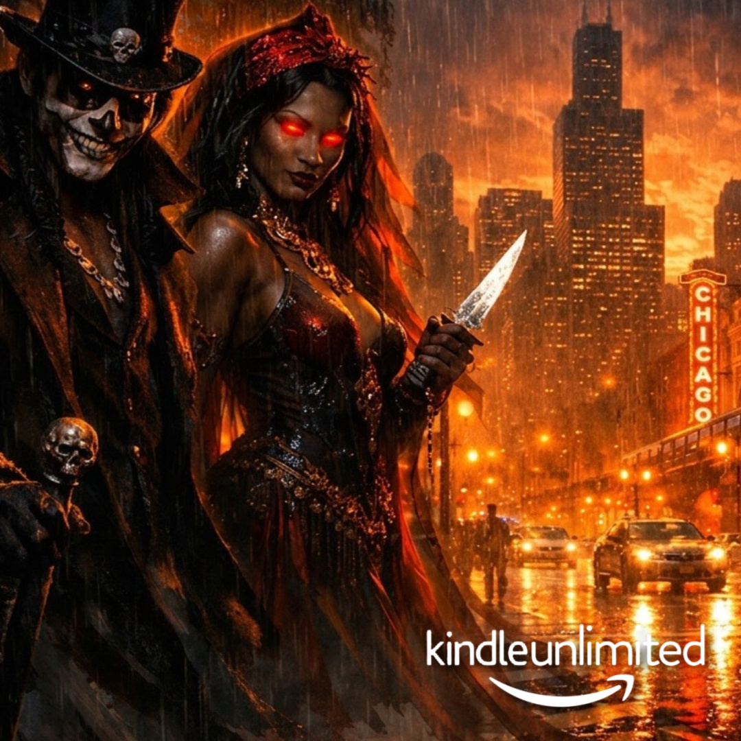 Author Brenda Trim Facebook ad: Urban Fantasy Meets Corporate Law!