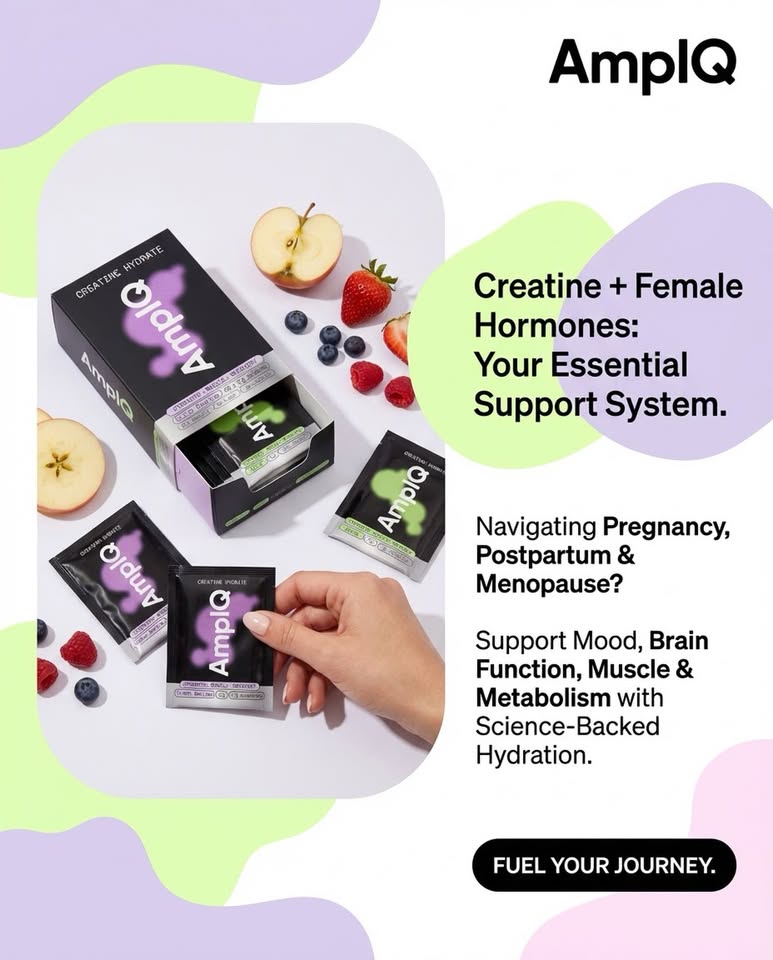 Ampiq Facebook ad: Creatine for Women