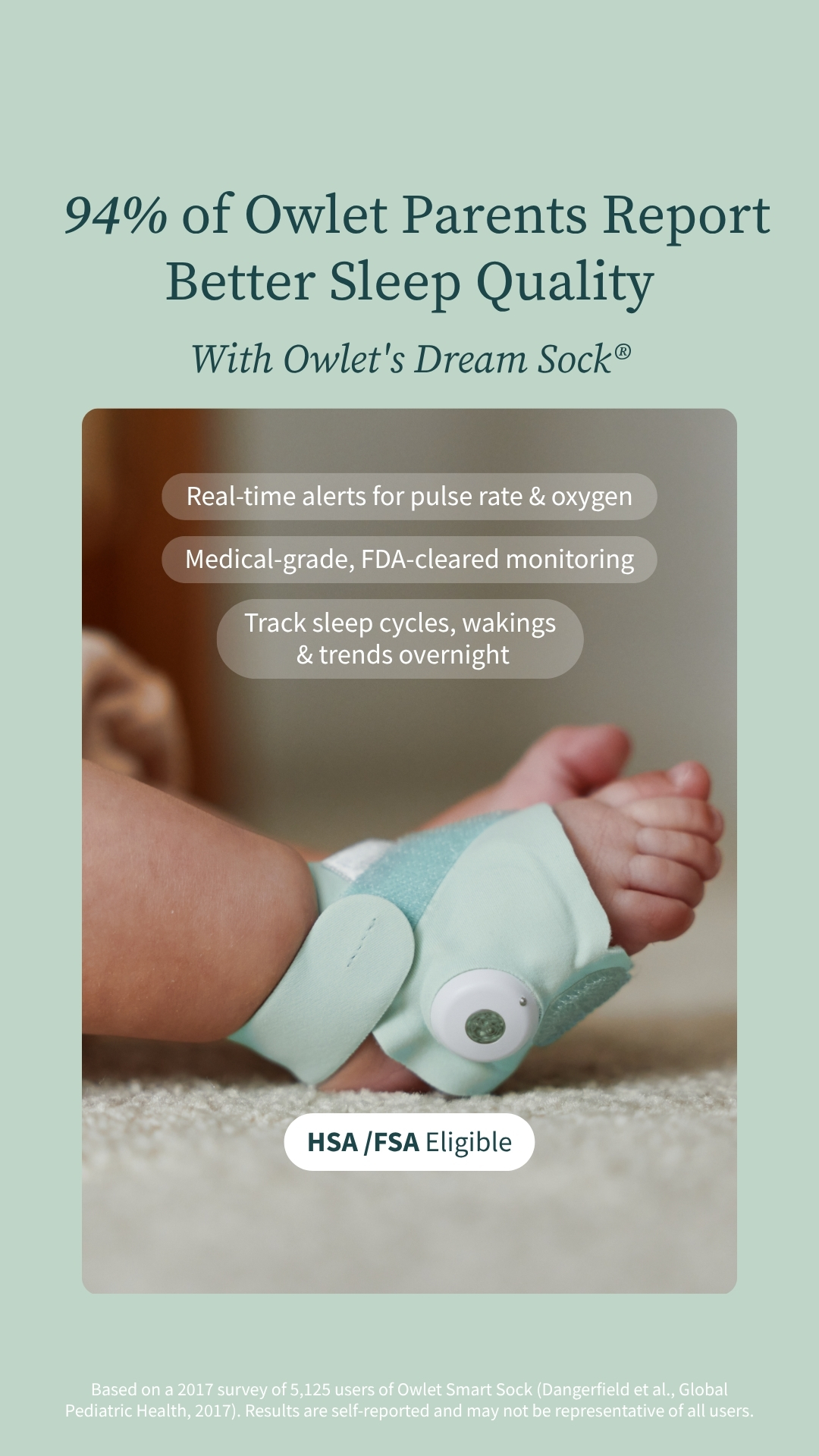 Owlet Facebook ad