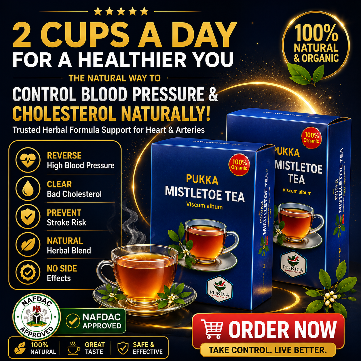Effective Pukka Mistletoe Tea Facebook ad