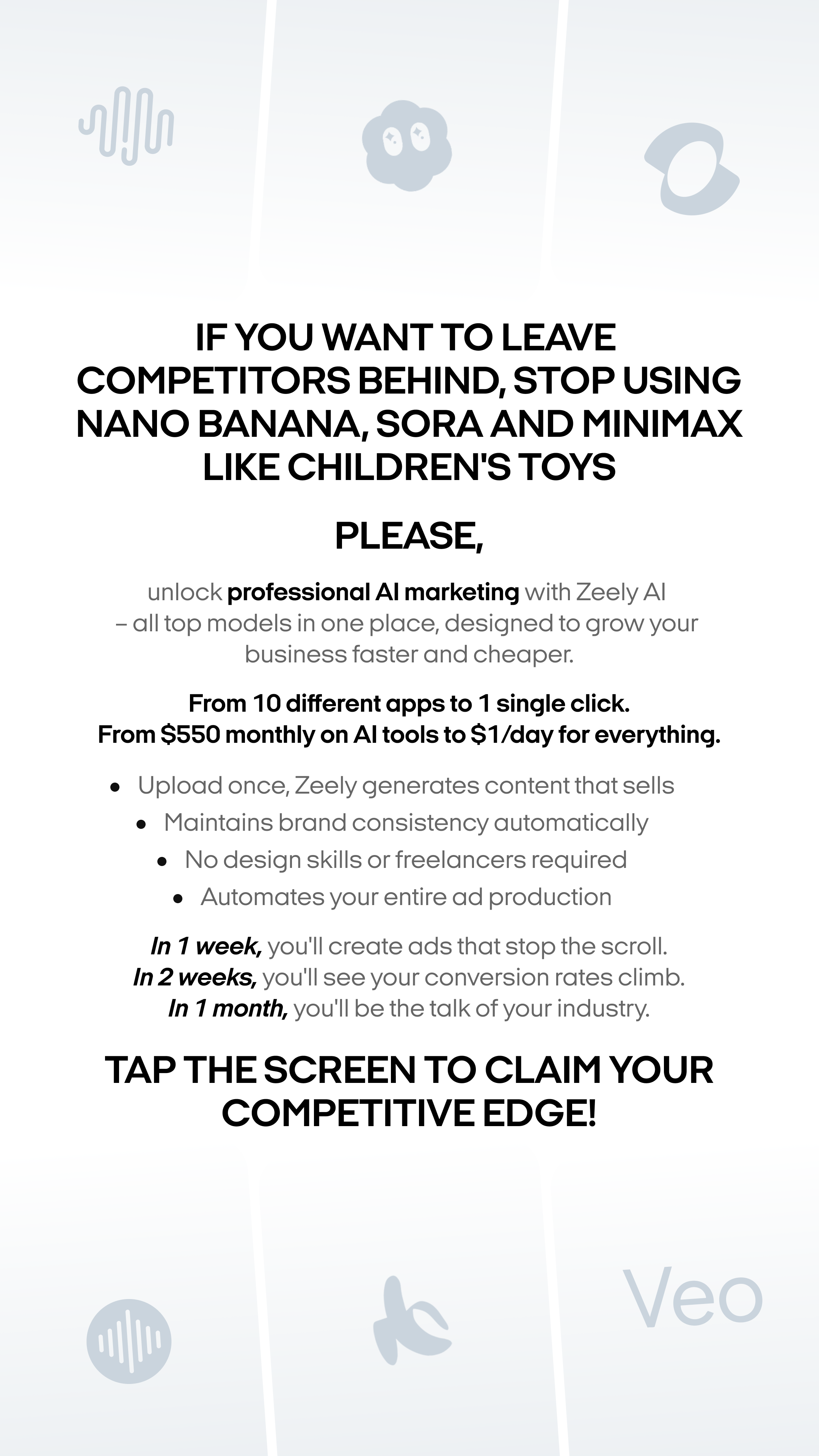 Zeely Facebook ad