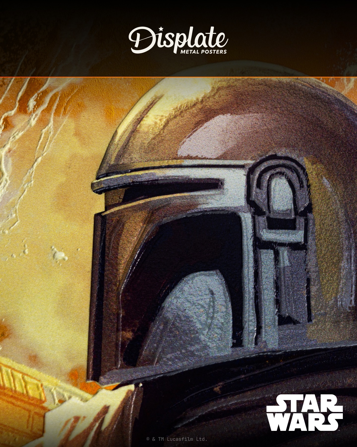Displate Facebook ad