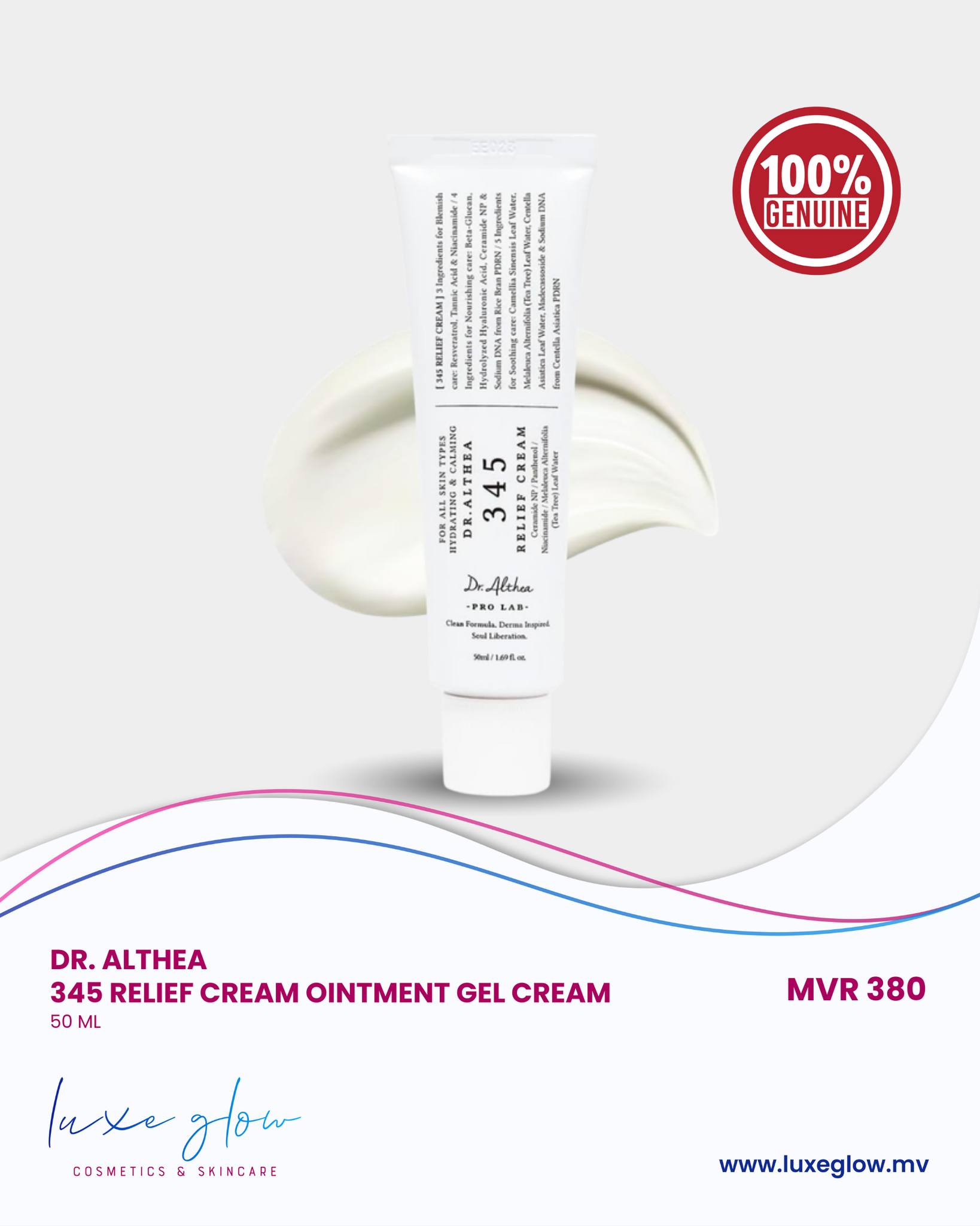 Luxe Glow Facebook ad