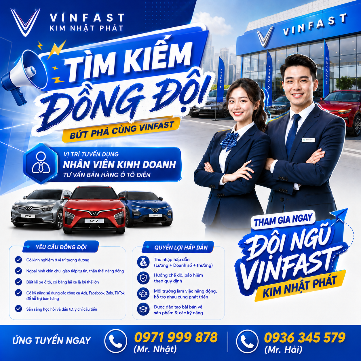 VinFast Kim Nhật Phát - Thuận An Facebook ad from Jul 20, 2026