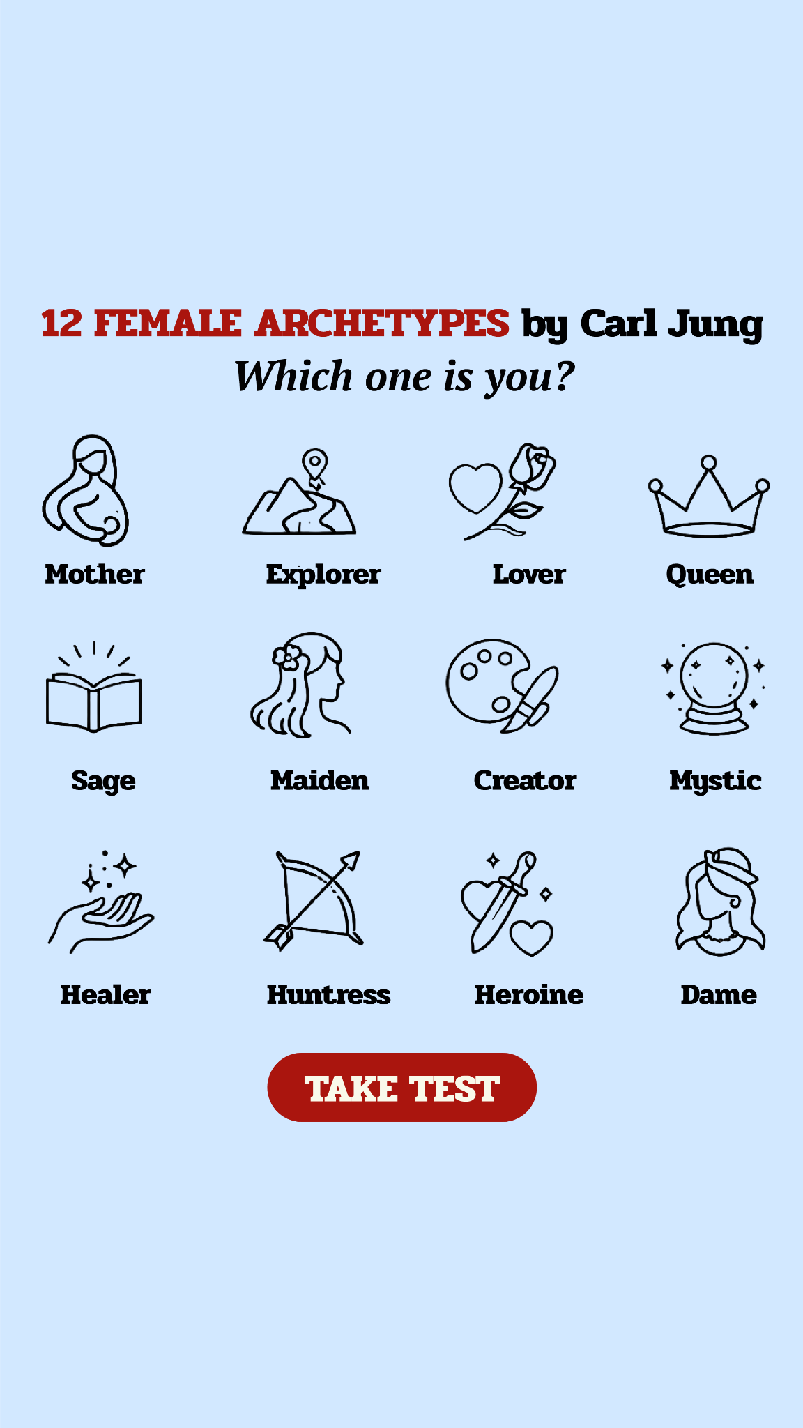 Personality Type Facebook ad