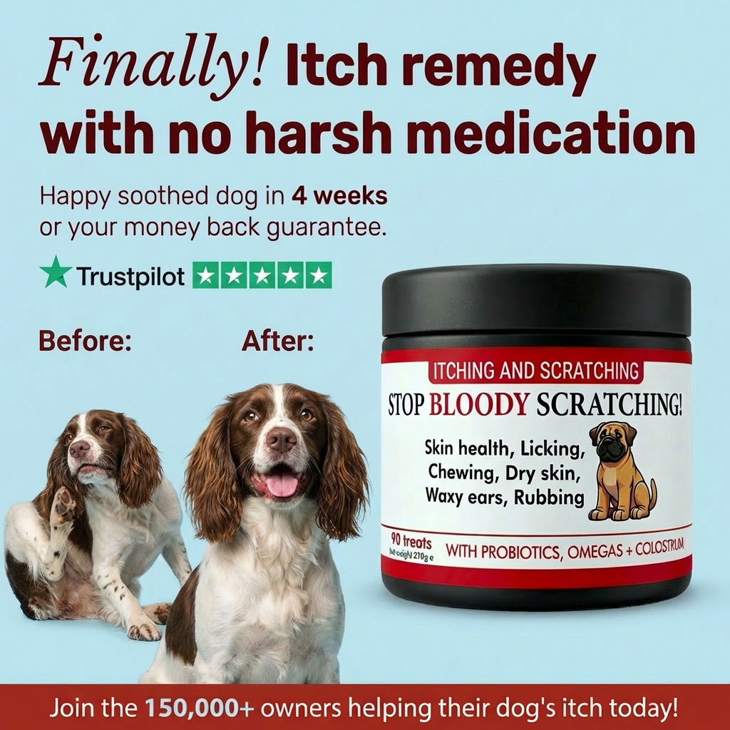 Pets Calm Down Herbal Treats Facebook ad