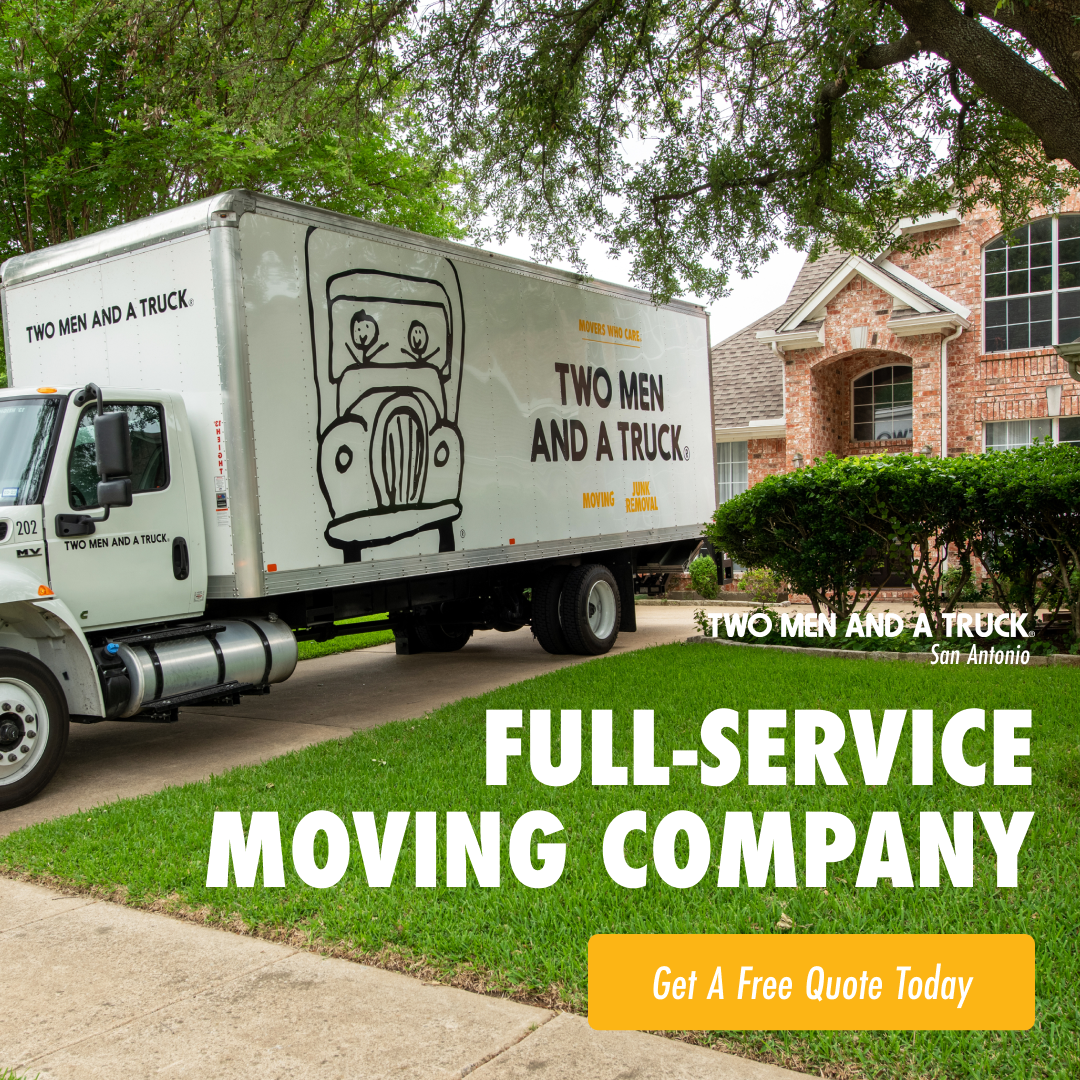 Two Men and a Truck San Antonio Facebook ad