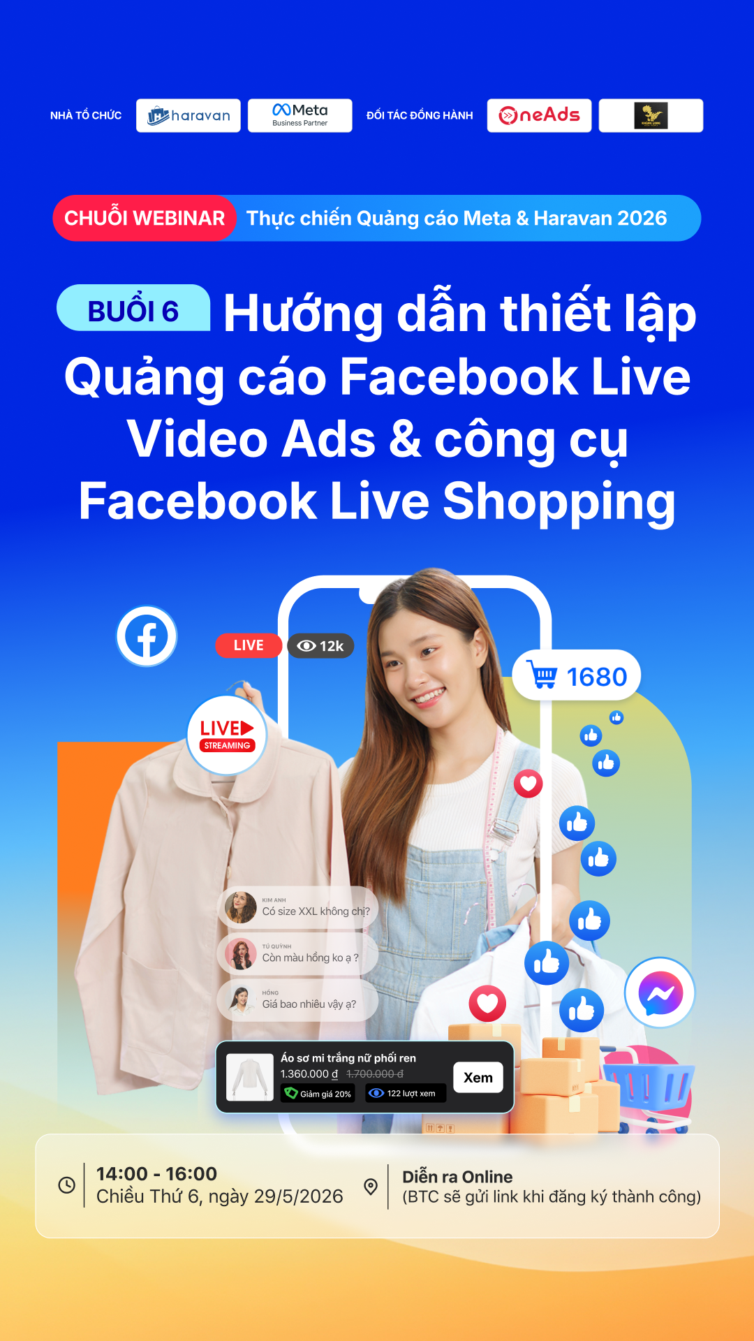 Haravan Facebook ad