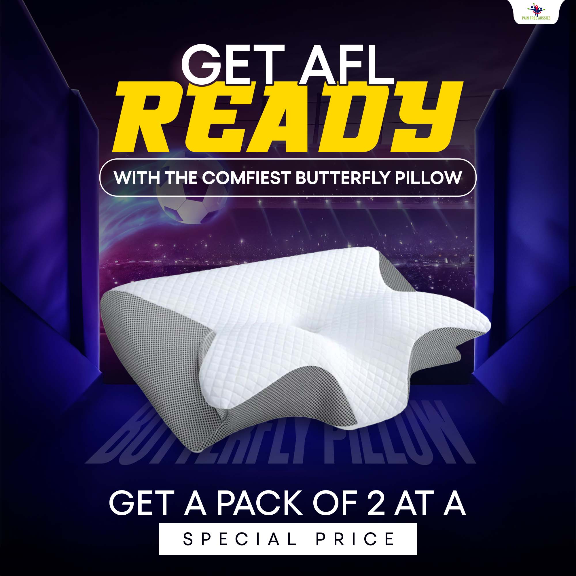 Pain Free Aussies Facebook ad